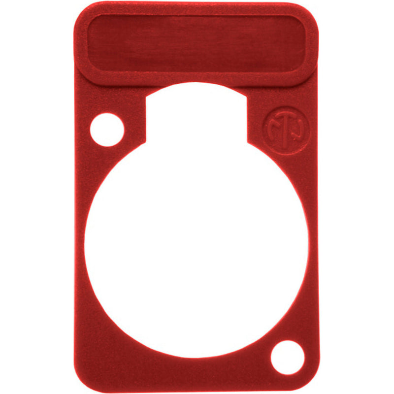 Neutrik DSS Lettering Plate (Red)