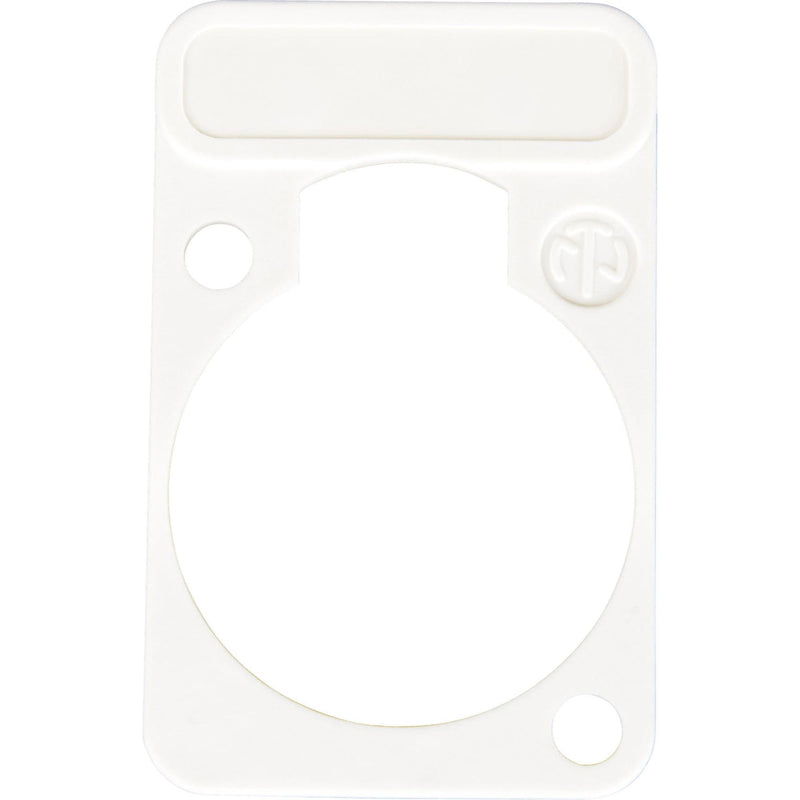Neutrik DSS Lettering Plate (White)