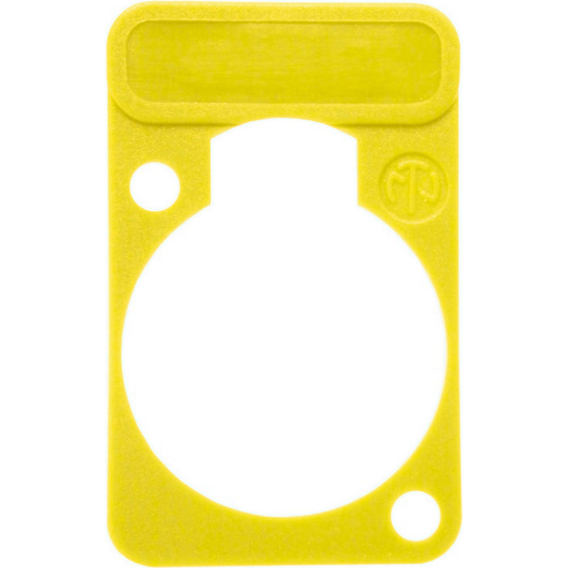 Neutrik DSS Lettering Plate (Yellow, 100 Pack)