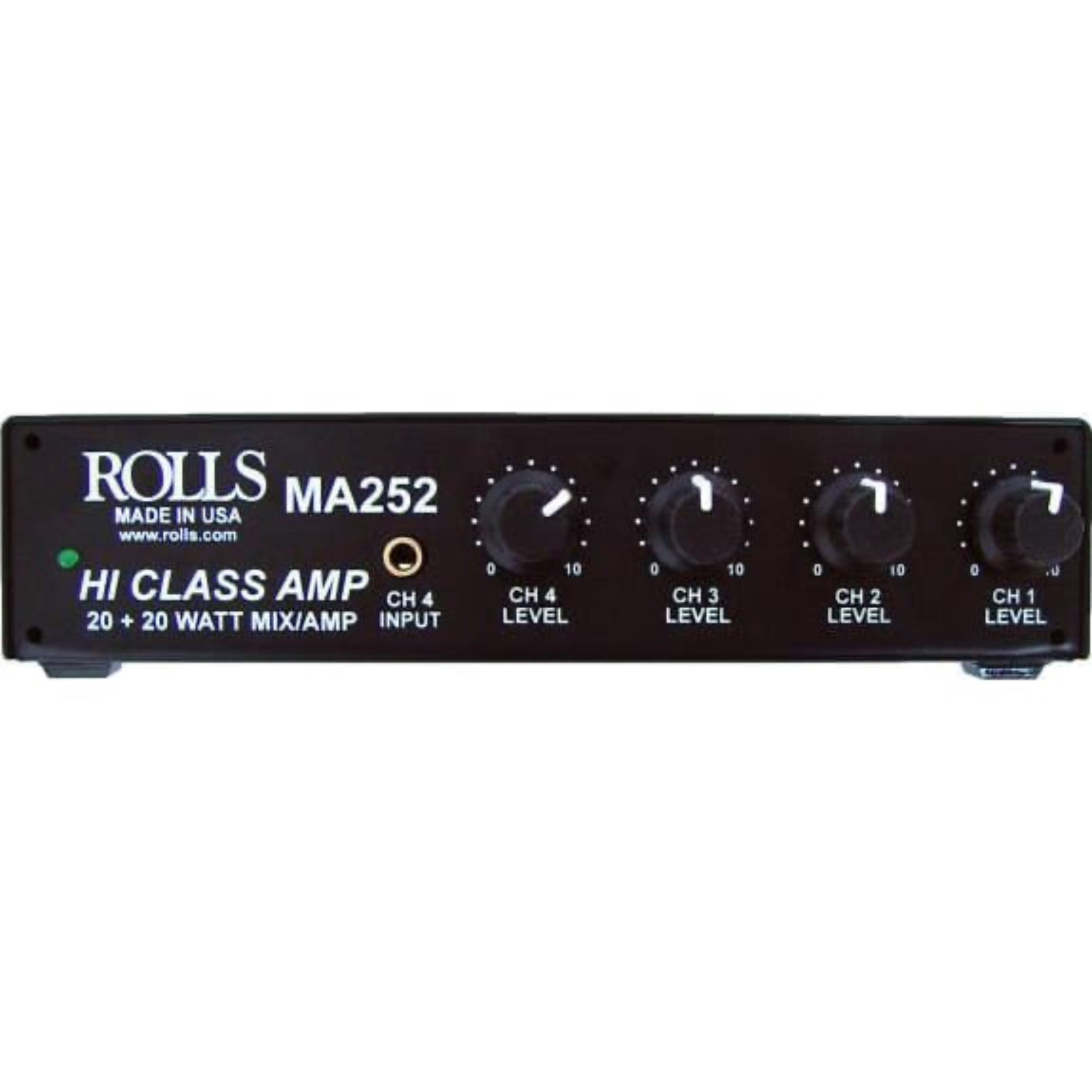 Rolls MA252 Stereo 20 Watt Mixer Amplifier