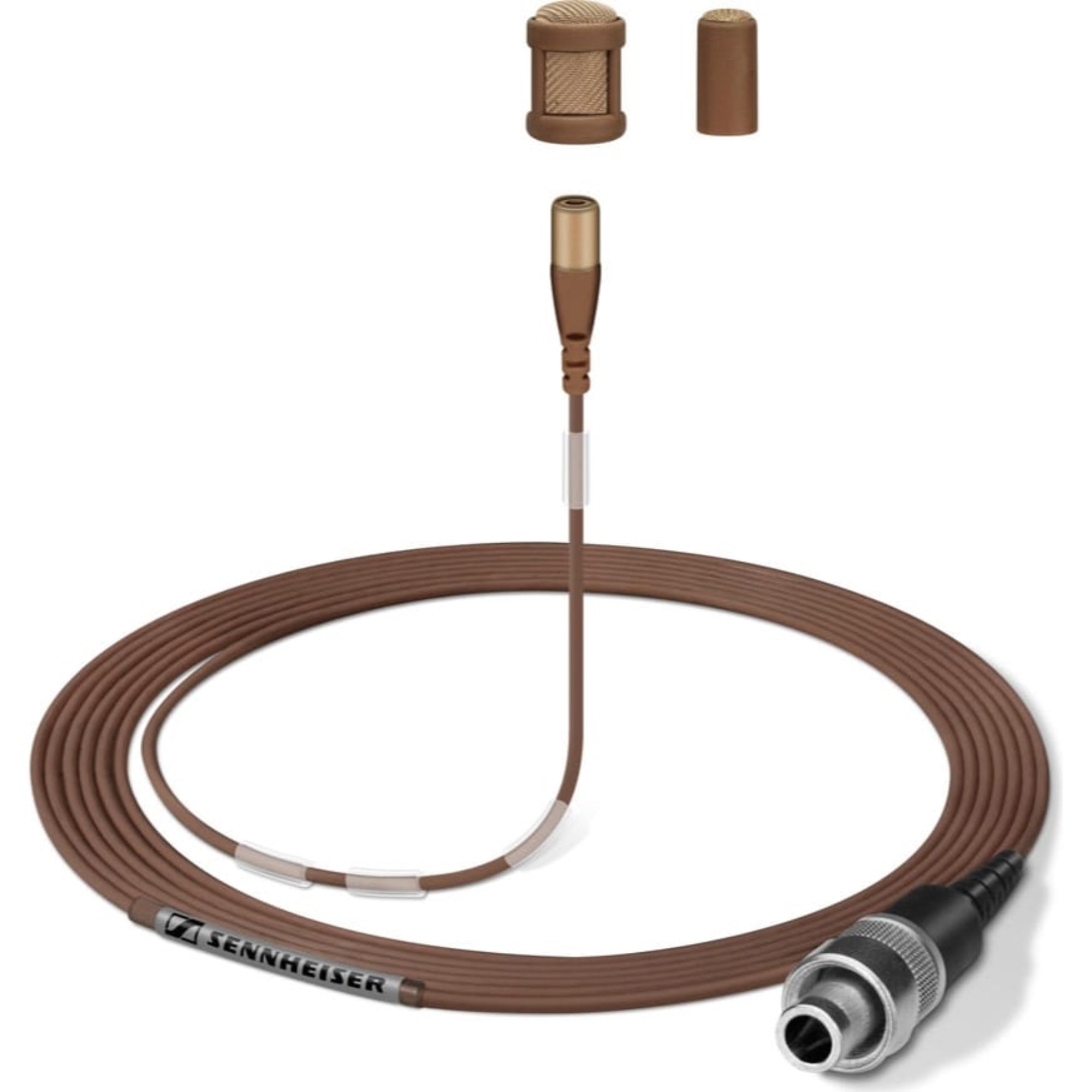 Sennheiser MKE1-4-2 Miniature Omnidirectional Lavalier Microphone (Brown)