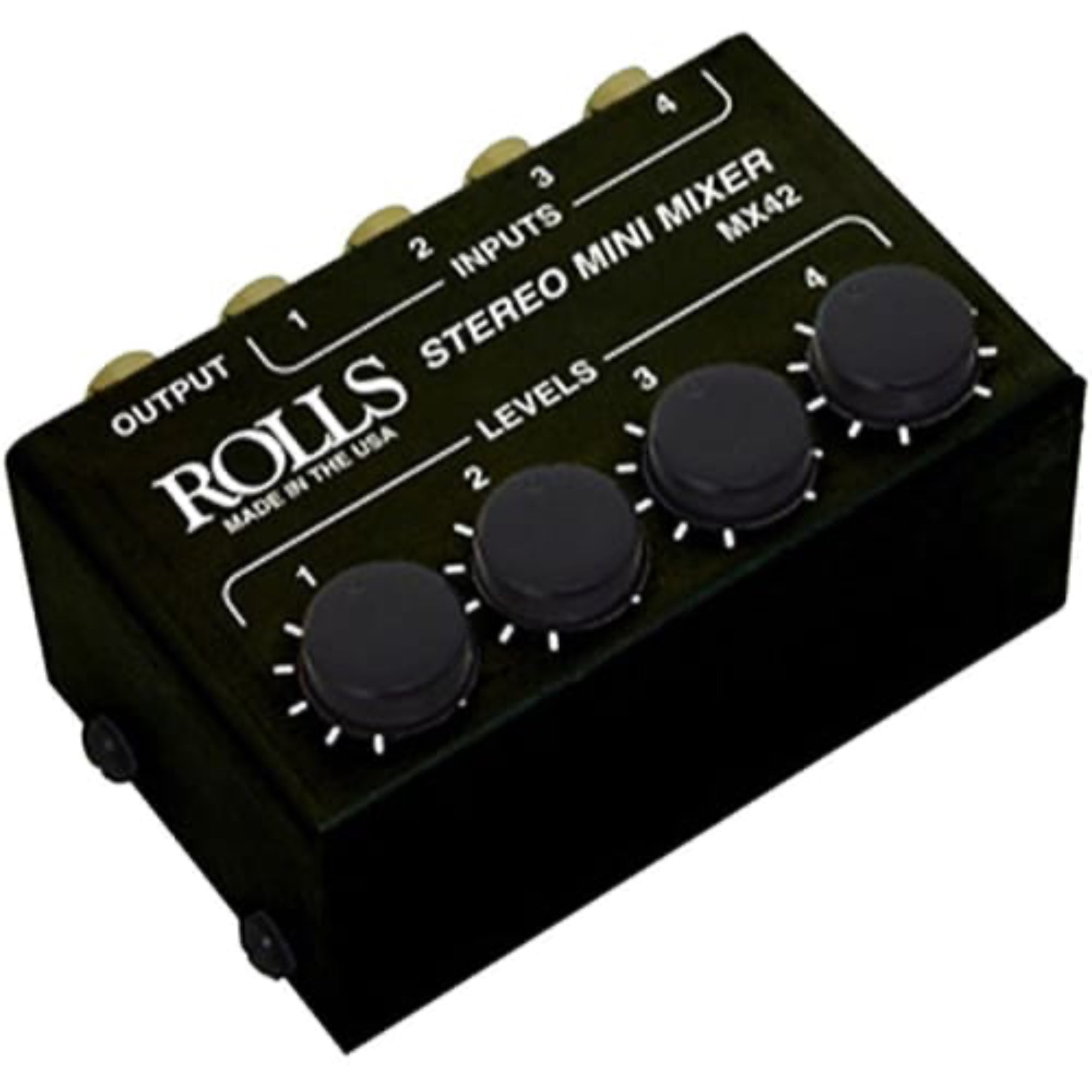 Rolls MX42 Stereo 4-Channel Passive Mixer