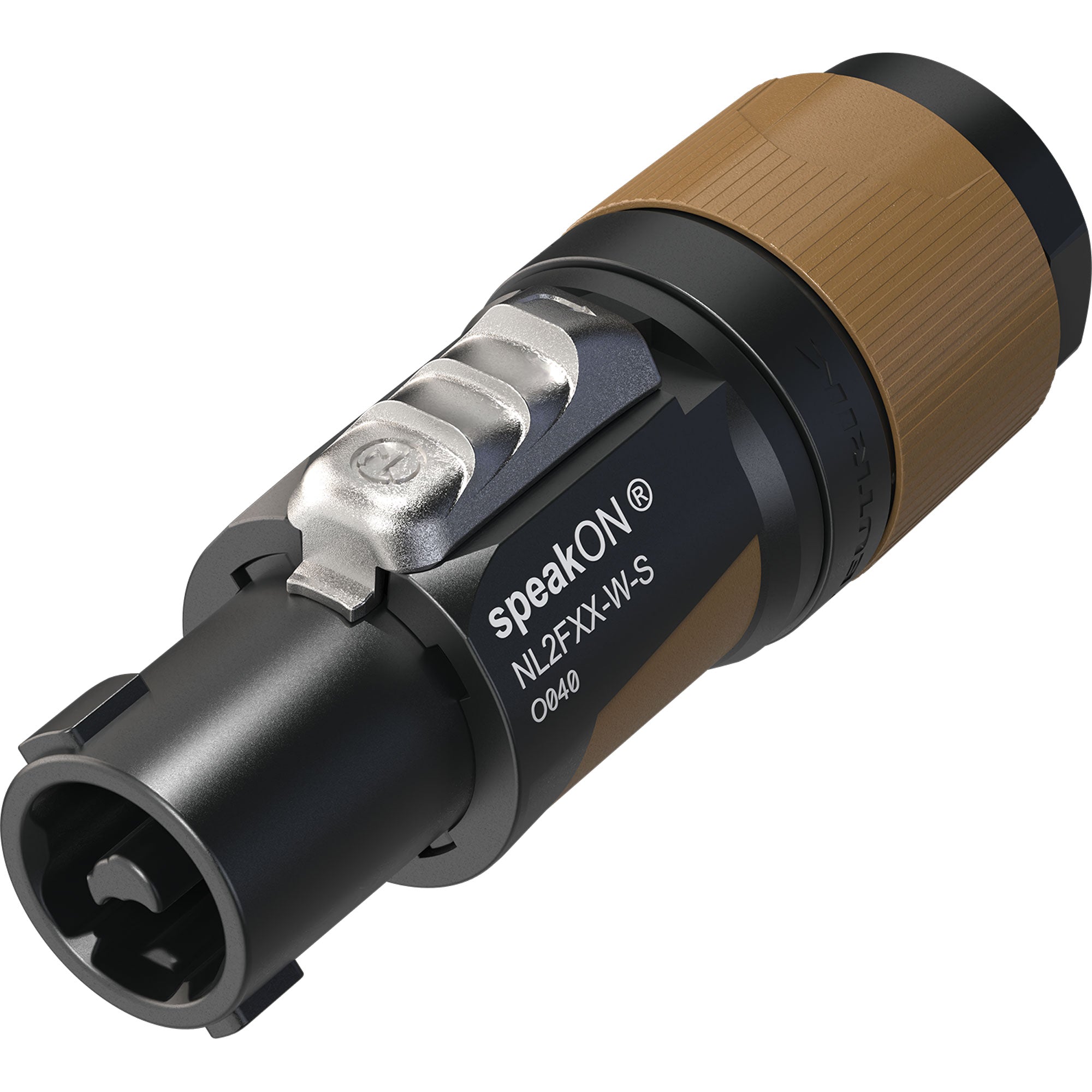 Neutrik NL2FXX-W-S 2-Pole speakON Cable Connector