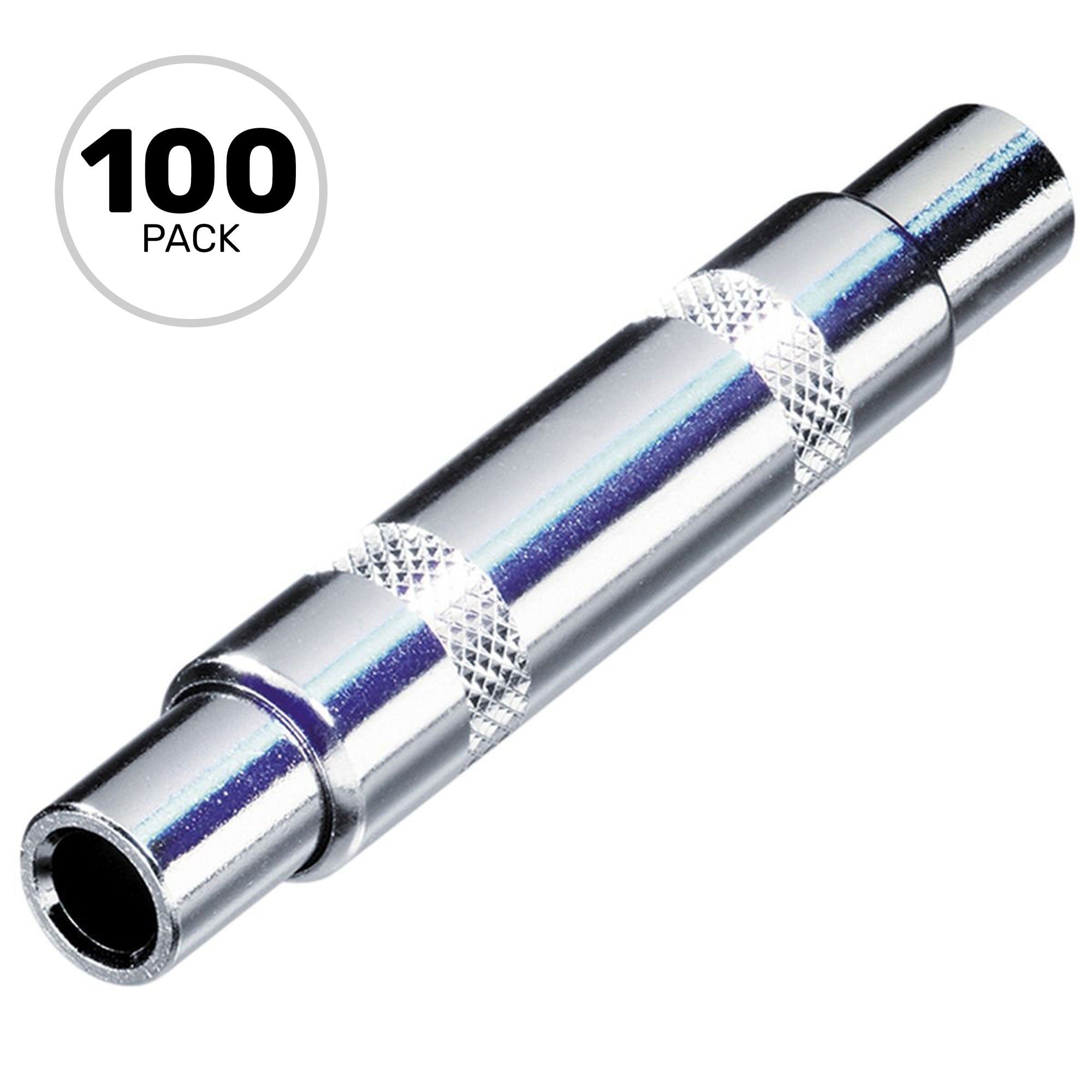 Neutrik Rean NYS238 1/4" Stereo Phone Coupler (Nickel/Silver, Box of 100)