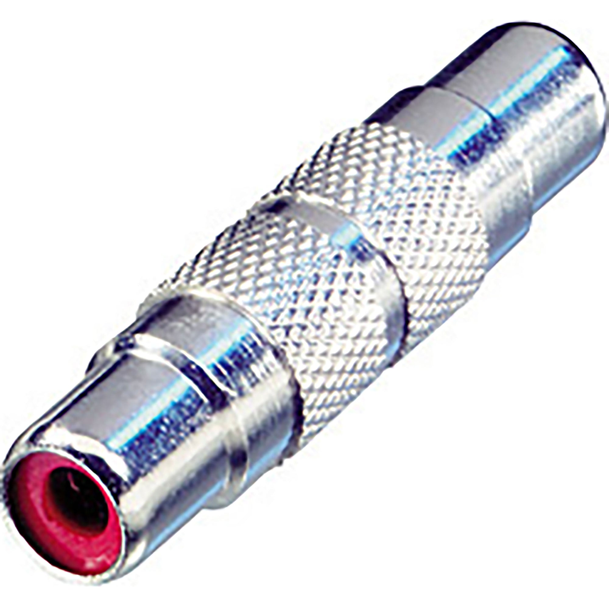 Neutrik Rean NYS355 RCA Female to RCA Female Coupler Adapter (Nickel/Silver)