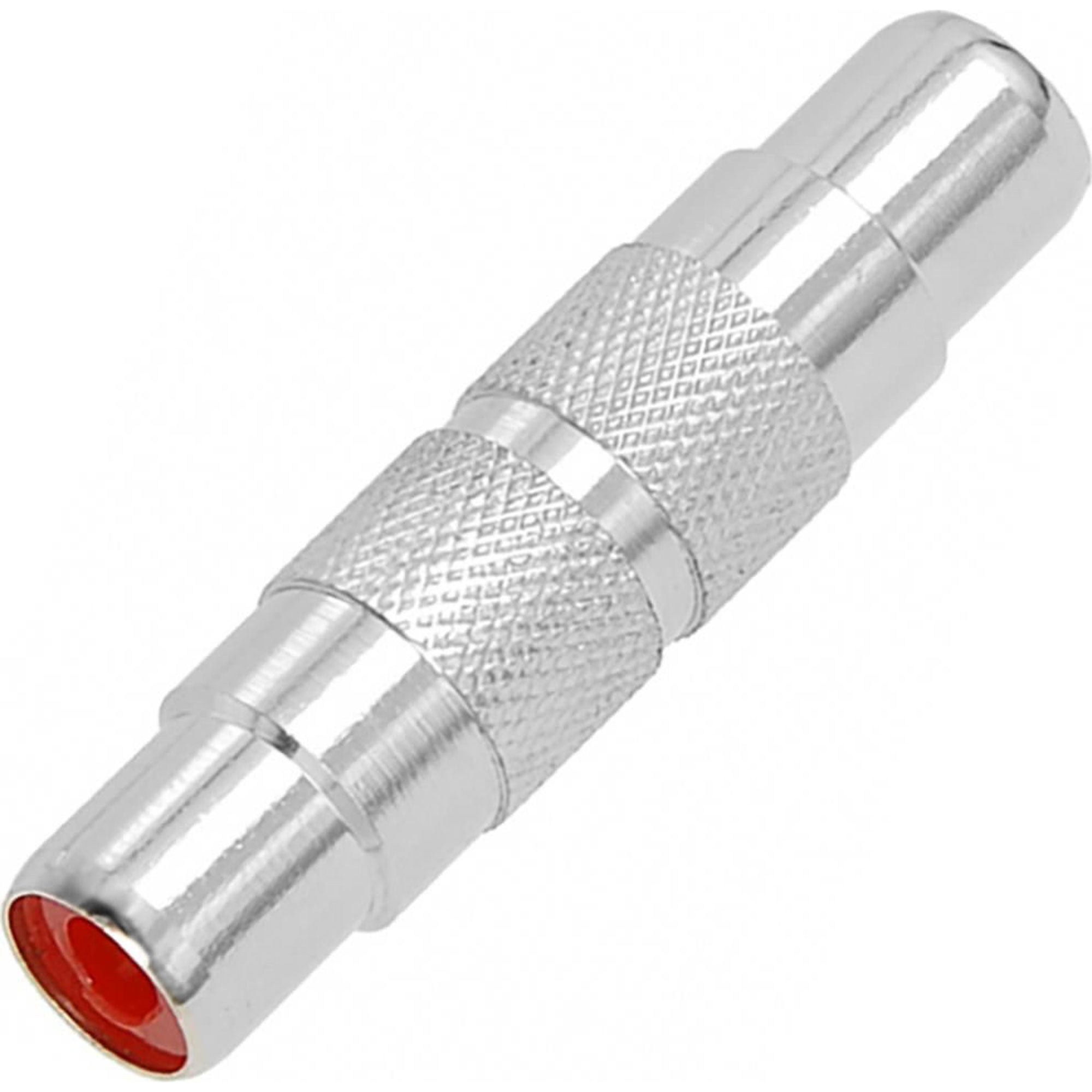 Neutrik Rean NYS355 RCA Female to RCA Female Coupler Adapter (Nickel/Silver)