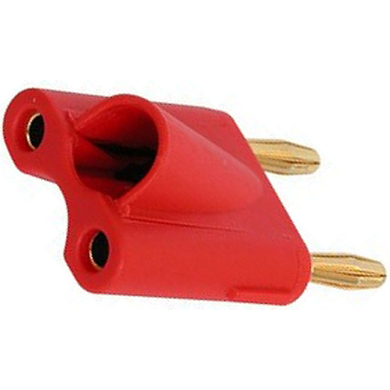 Neutrik Rean NYS508-R Dual Banana Plug (Red/Gold, Box of 50)
