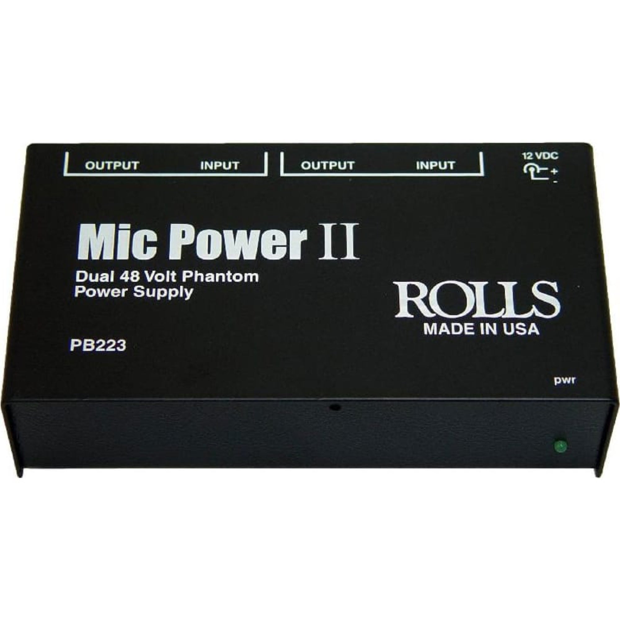 Rolls PB223 Dual Phantom Power Adapter