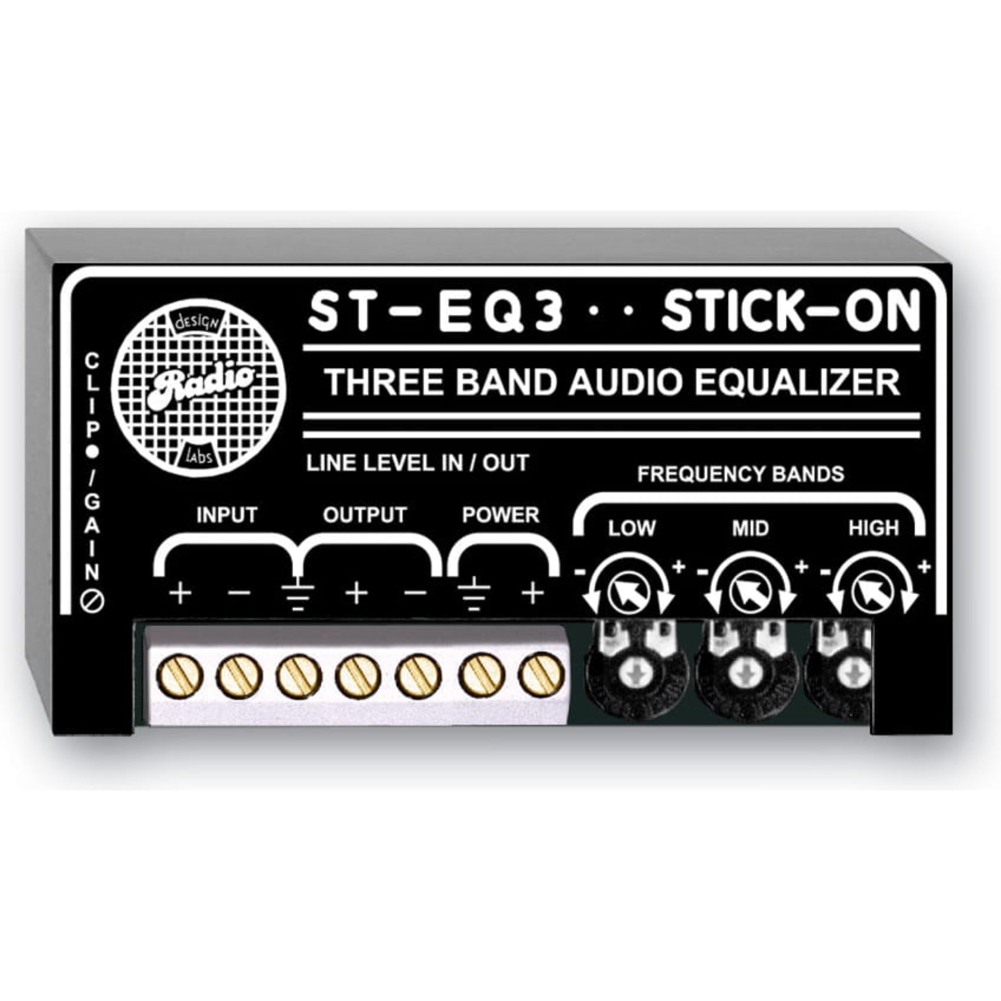 RDL ST-EQ3 3 Band Equalizer Line Level