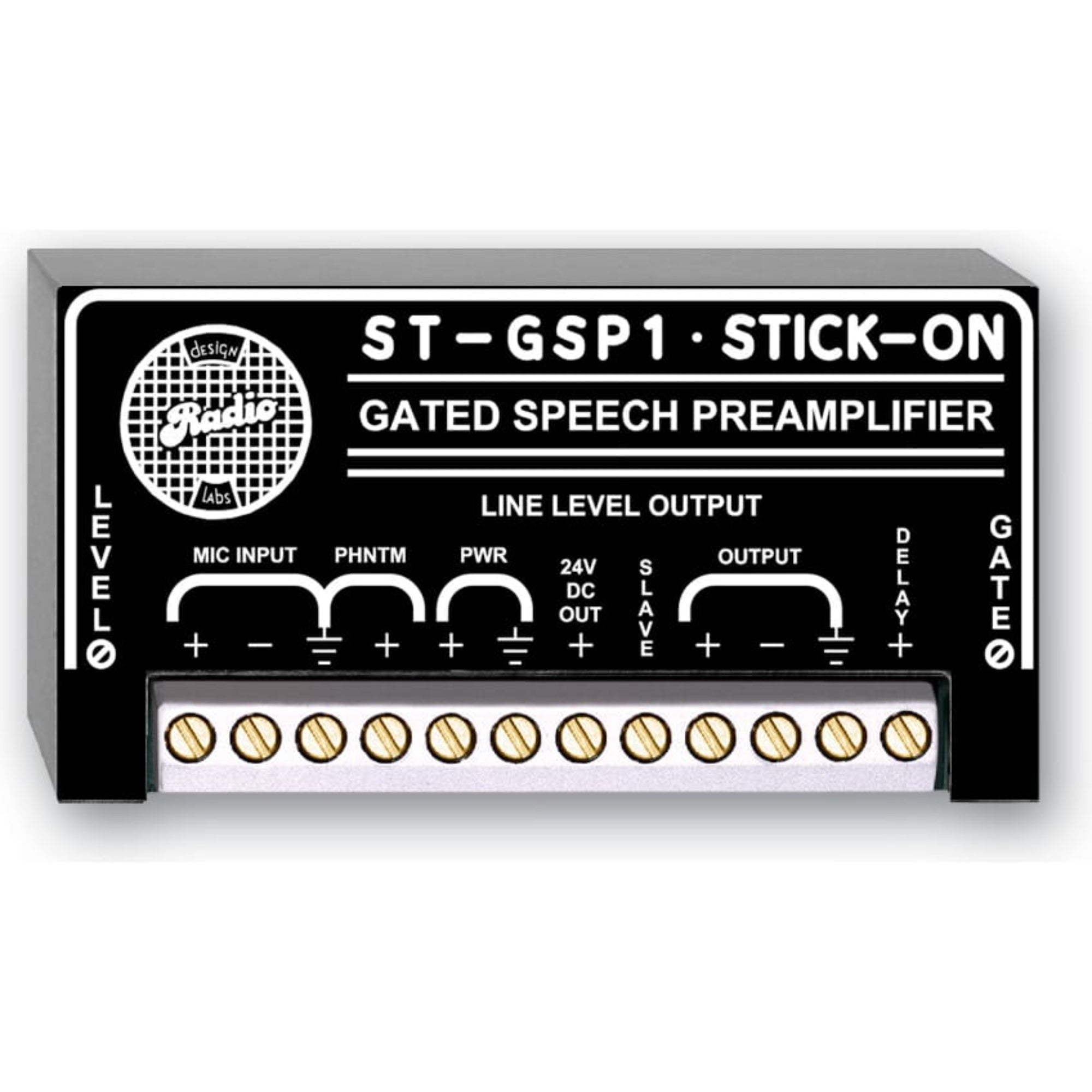 RDL ST-GSP1 Gated Speech Preamplifier Microphone to Line