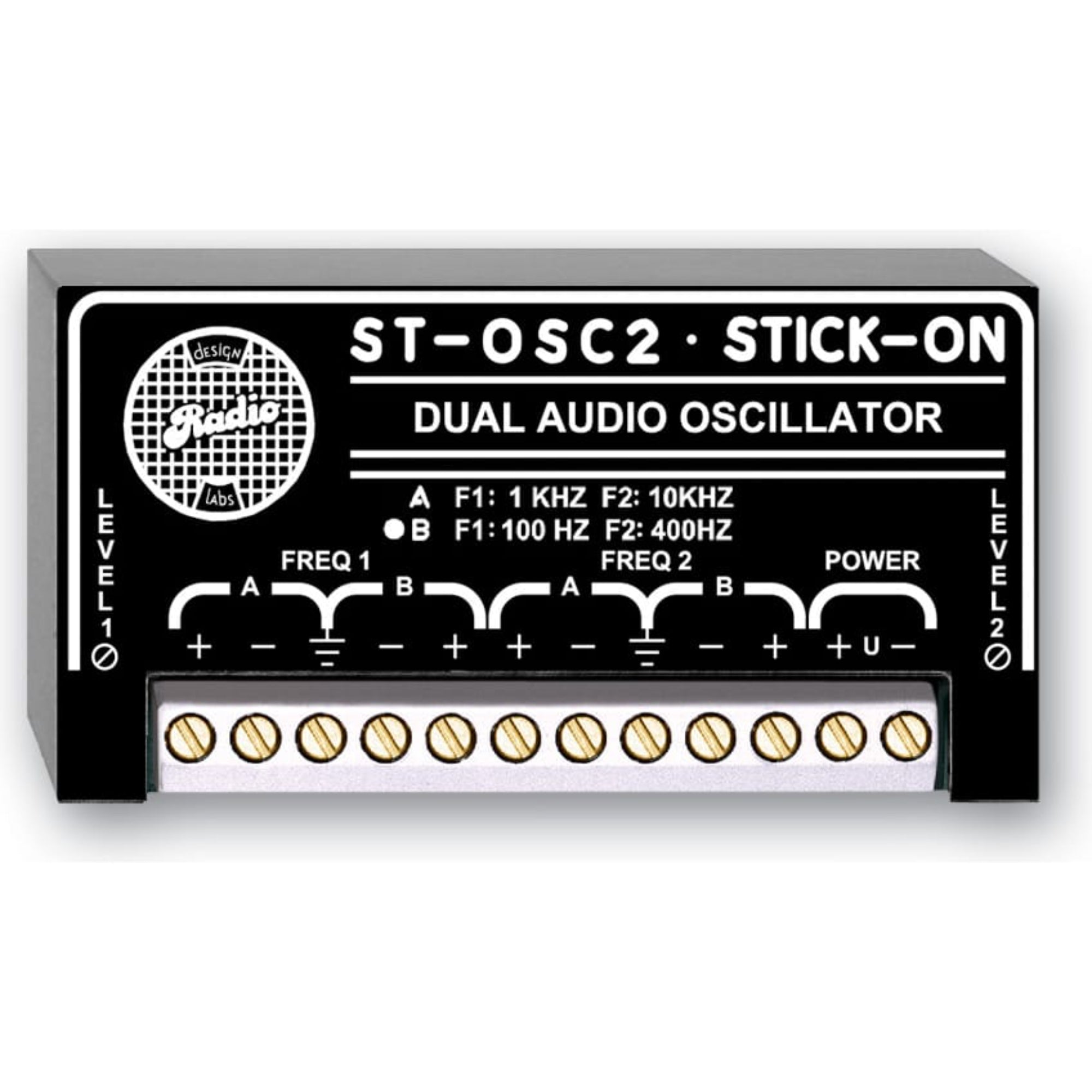 RDL ST-OSC2B Audio Oscillator 100 Hz and 400 Hz