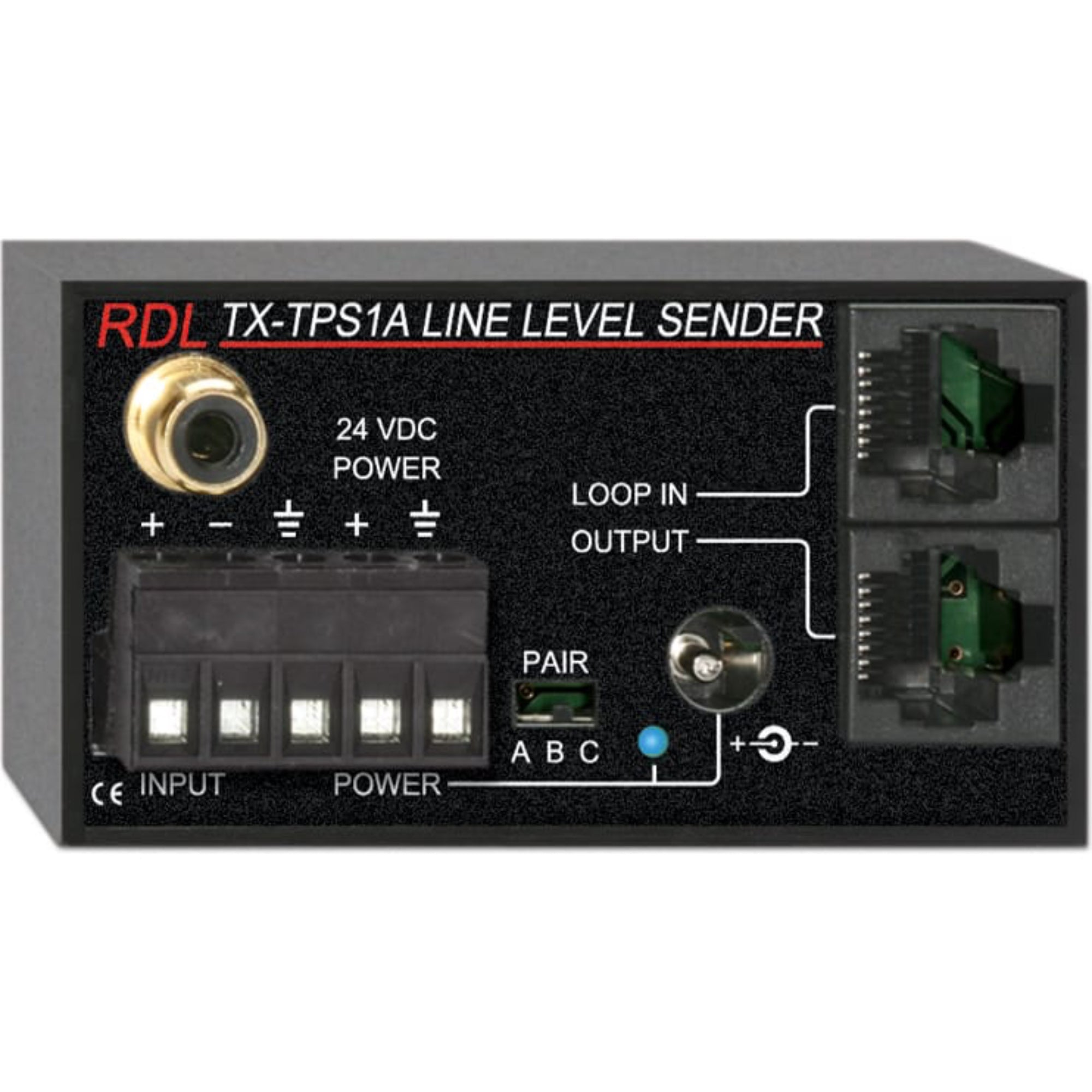RDL TX-TPS1A Active Single-Pair Sender Twisted Pair Format-A