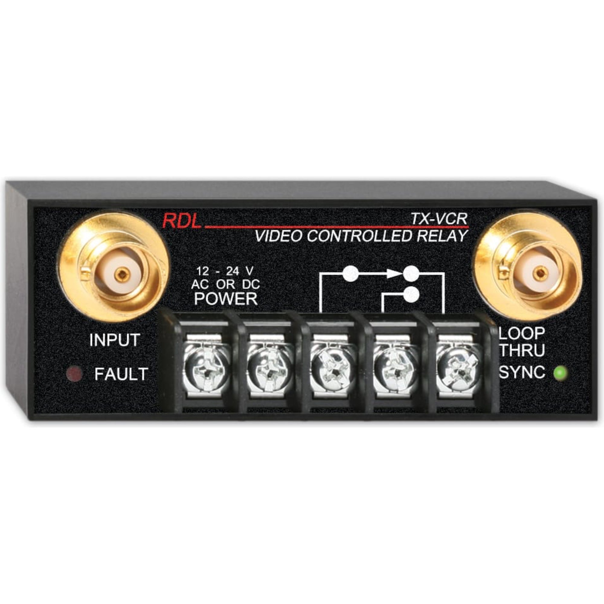 RDL TX-VCR Video Controlled Relay BNC
