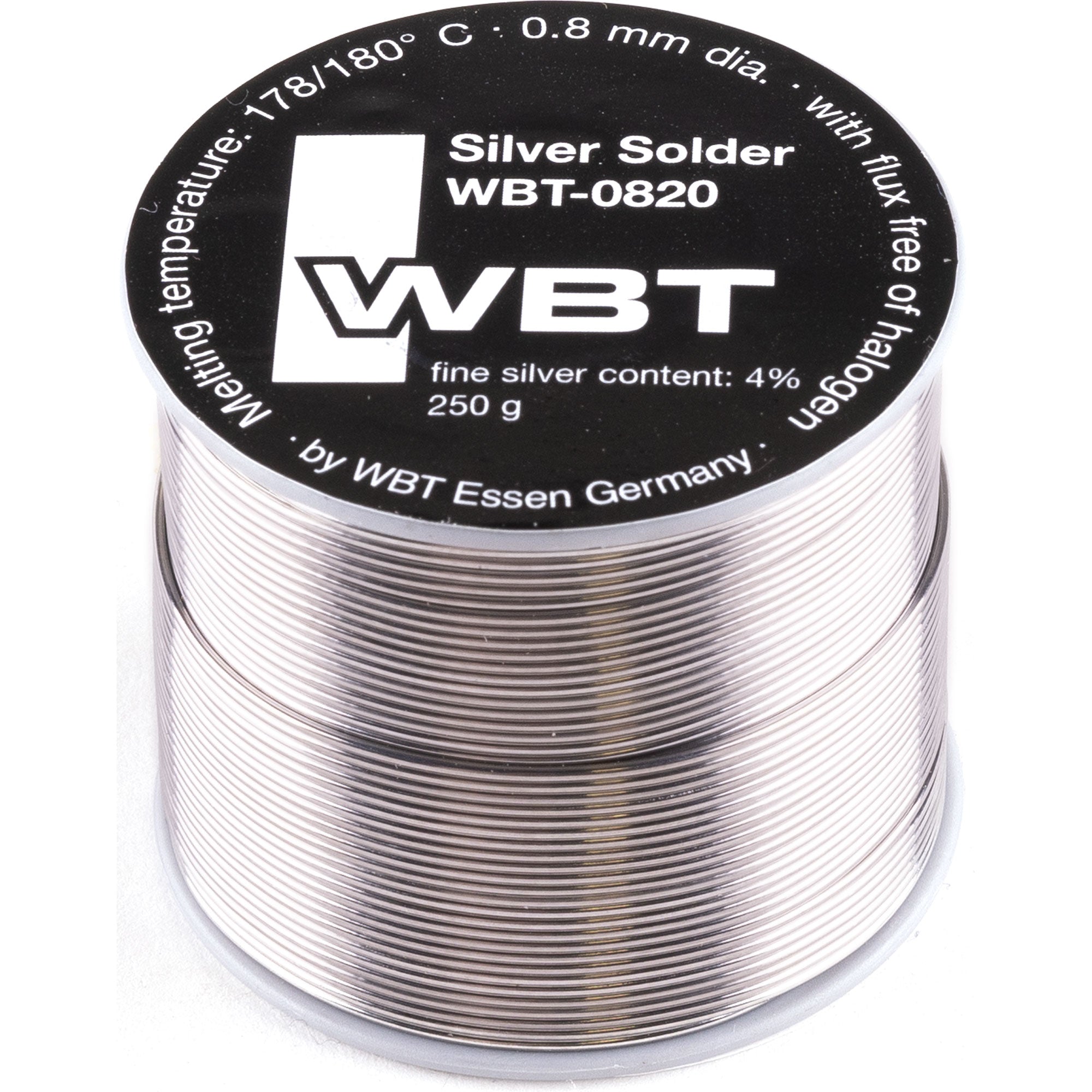 WBT 0820 Silver Solder 4% Silver Content (250g)