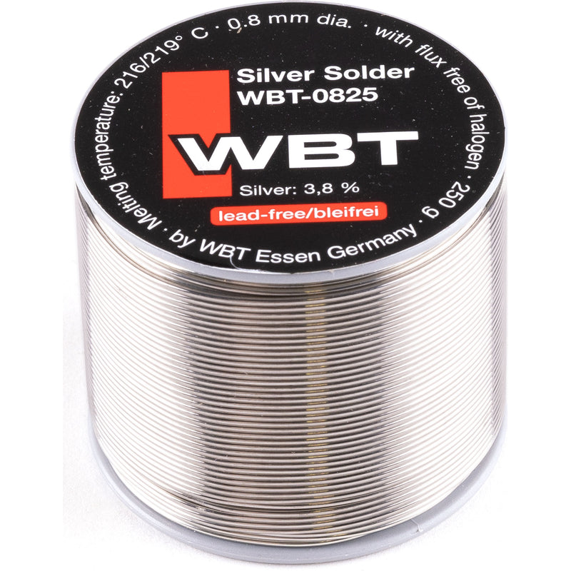 WBT 0825 Silver Solder 4% Silver Content, Lead Free, RoHS Compliant (250g)
