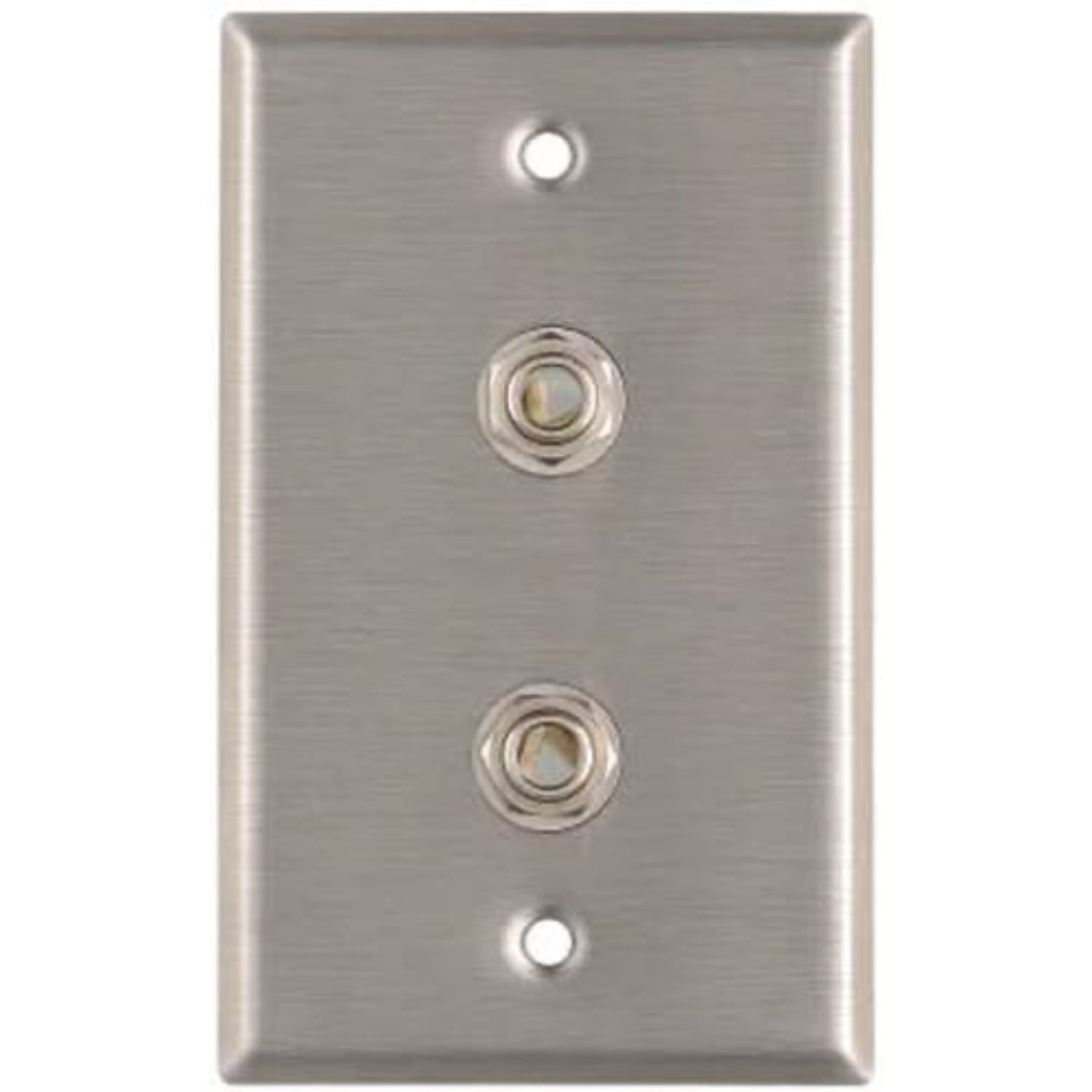 RapcoHorizon Pro Co WP1018 Dual 1/4" TRS Wallplate