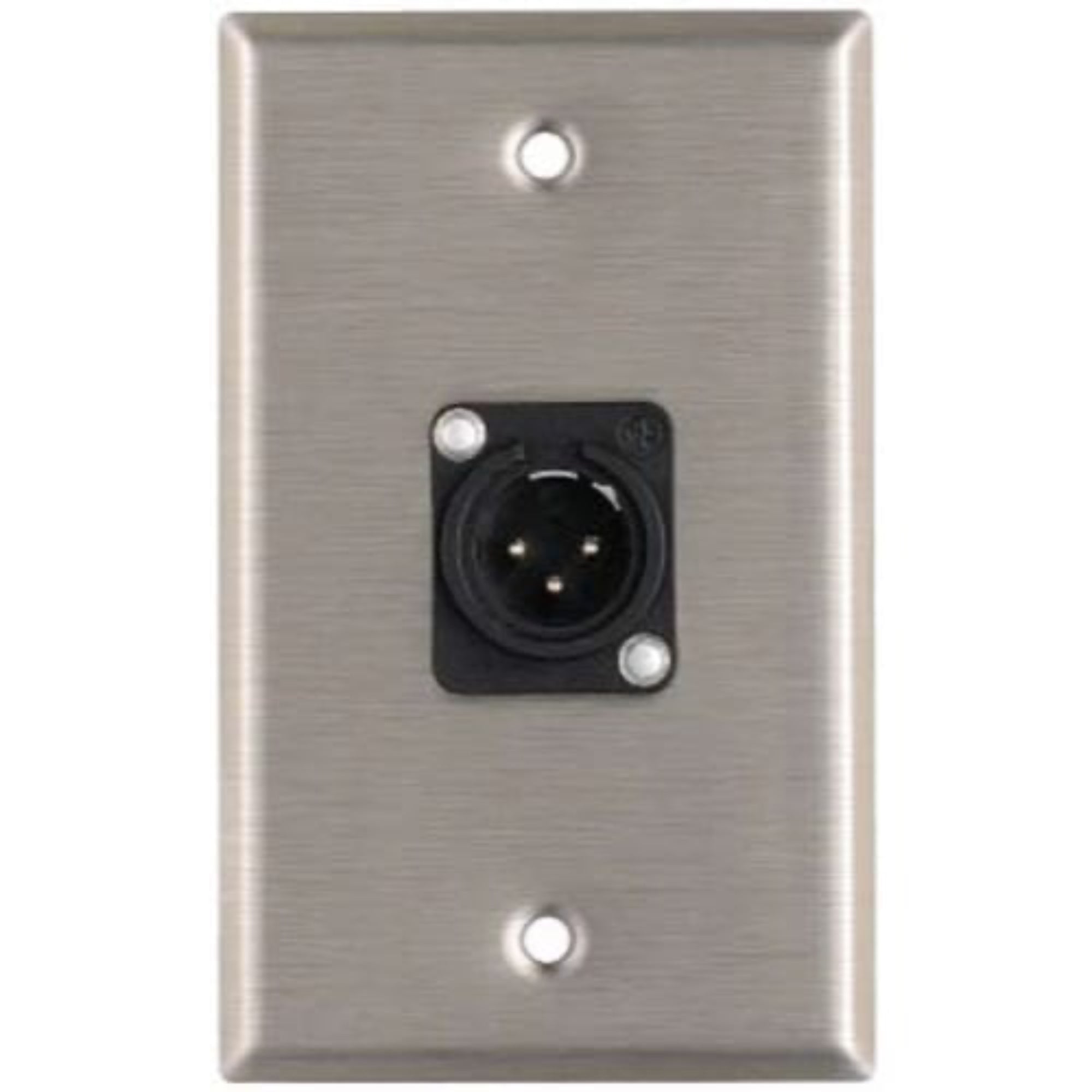 RapcoHorizon Pro Co WP1027 Male XLR Wallplate
