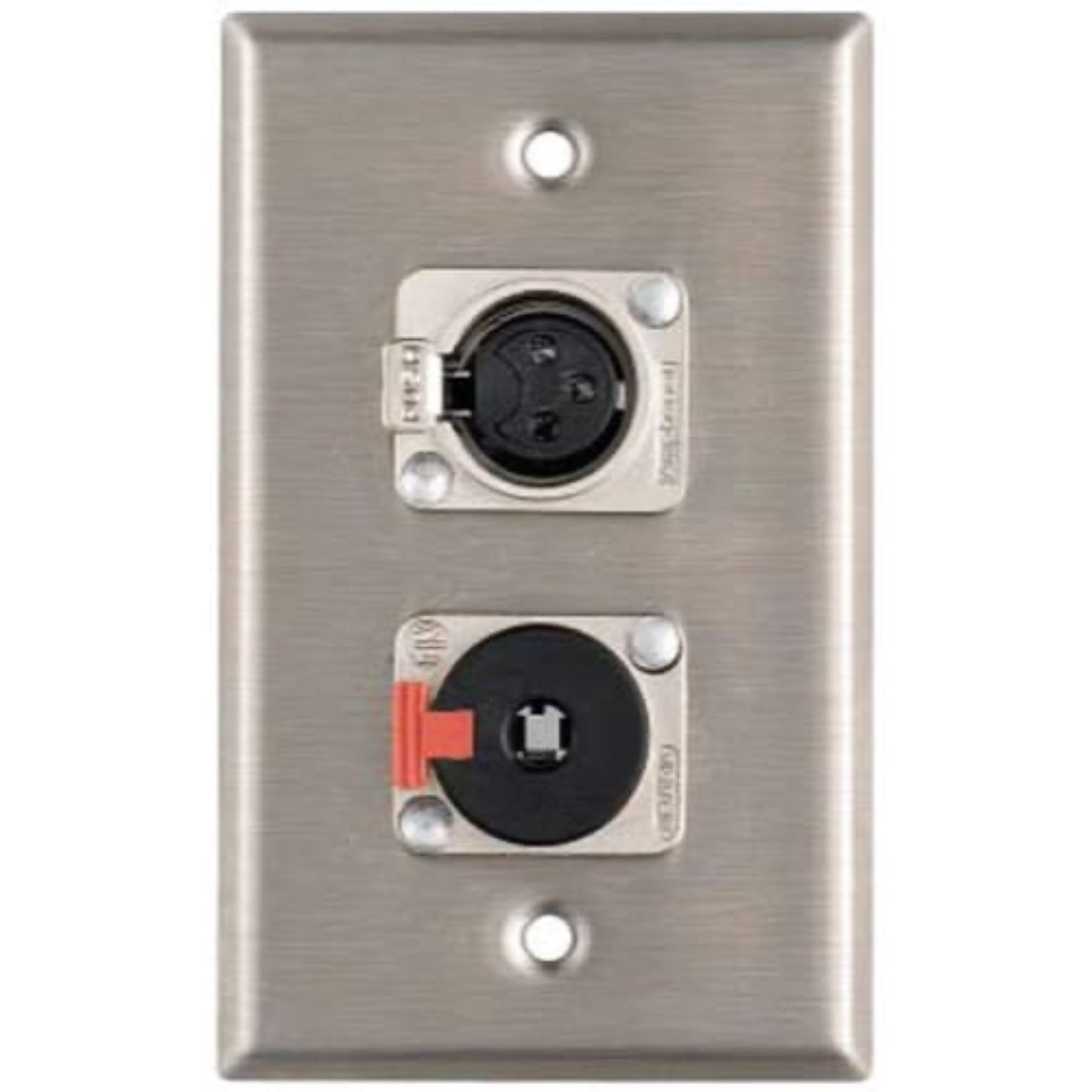 RapcoHorizon Pro Co WP1055 XLR & 1/4" TRS Wallplate