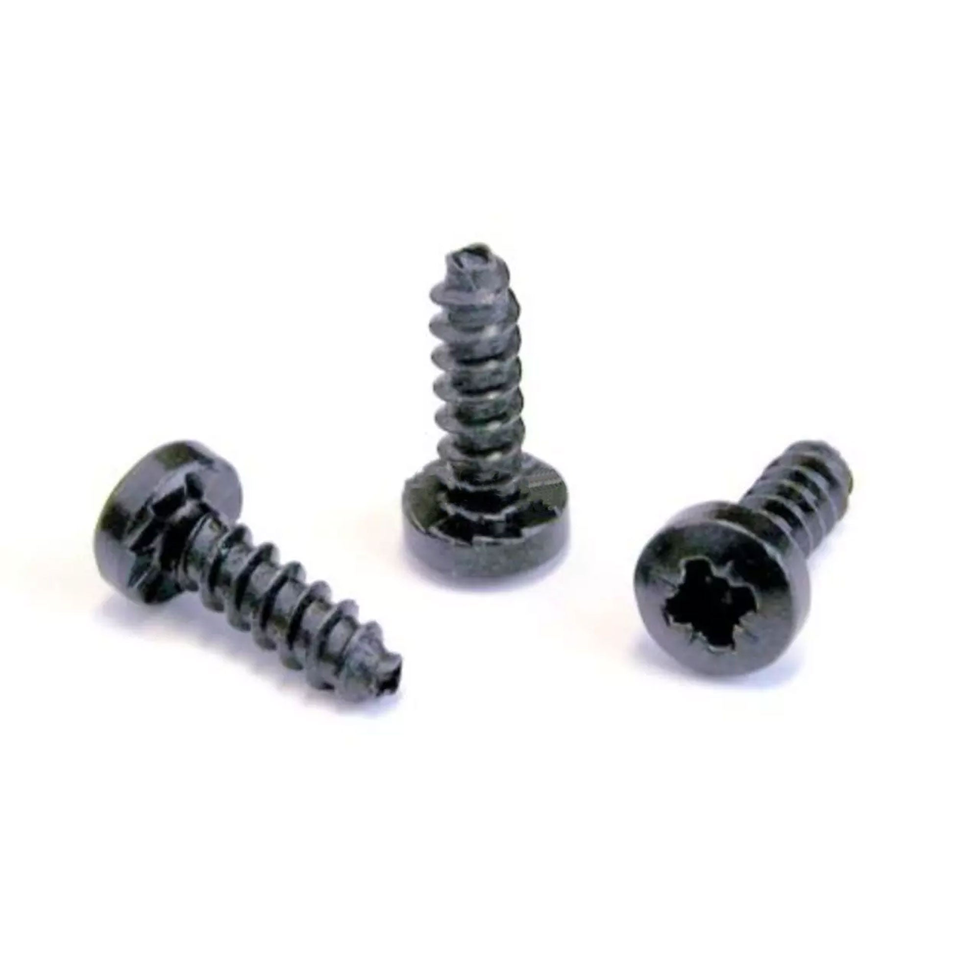 Neutrik A-SCREW-1-8 Self Tapping Panhead Plastite Screw (Black, Bag of 100)