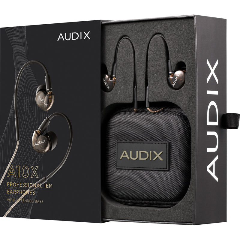 Audix A10X Studio-Quality Earphones with Extended Bass
