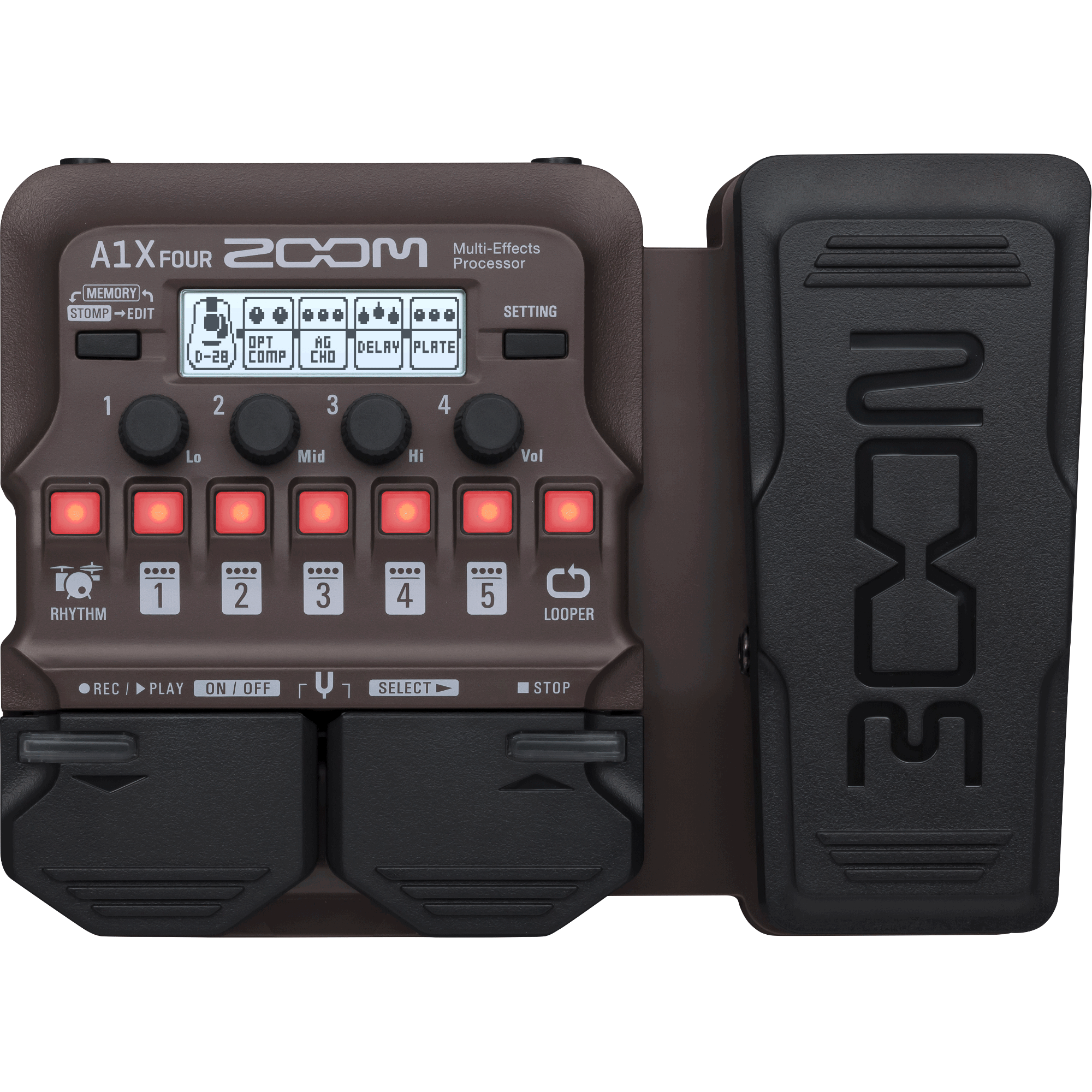 Zoom A1X Four Acoustic Instrument Multi-Effect Processor