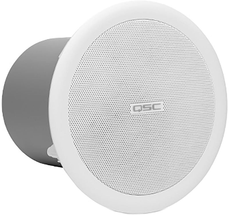 QSC AC-C2T AcousticCoverage 2.75" Full-Range Ceiling Loudspeaker (Each, White)