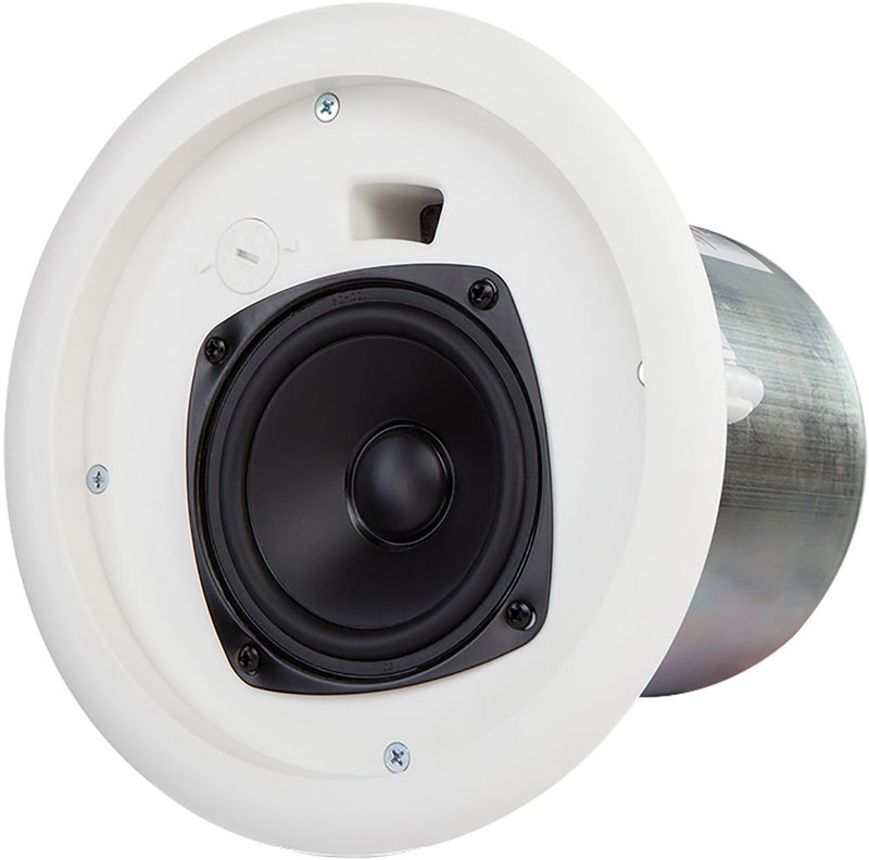 QSC AC-C4T AcousticCoverage 4.5" Full-Range Ceiling Loudspeaker (Each, White)