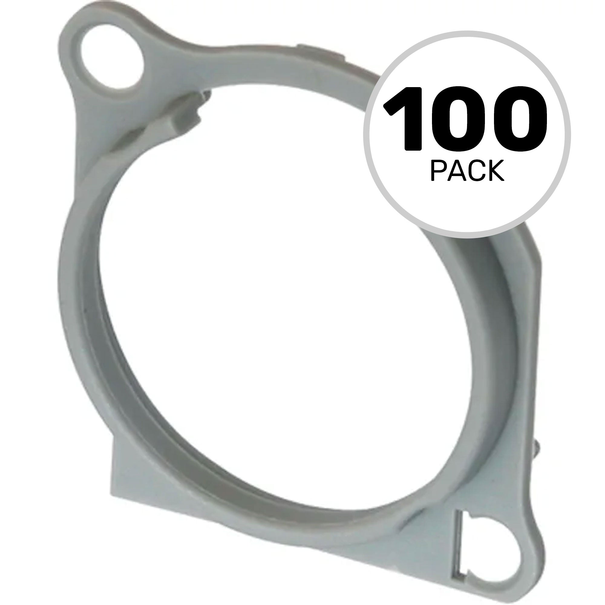 Neutrik ACRF-8 Color Coding Ring for Female 4 and 5 Pole A and B Series (Grey, Bag of 100)