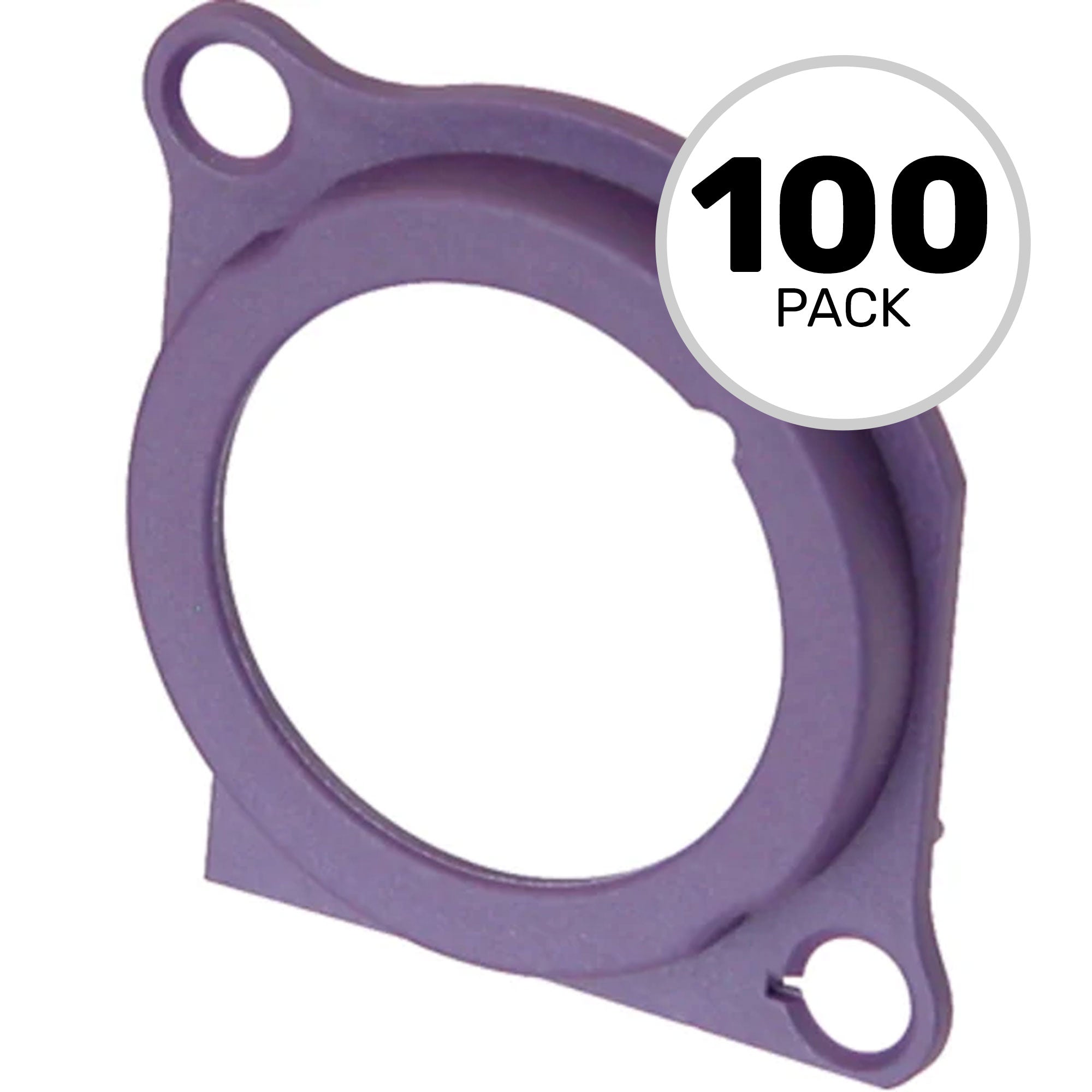 Neutrik ACRM-7 Color Coding Ring for Male 4 and 5 Pole A and B Series (Purple, Bag of 100)