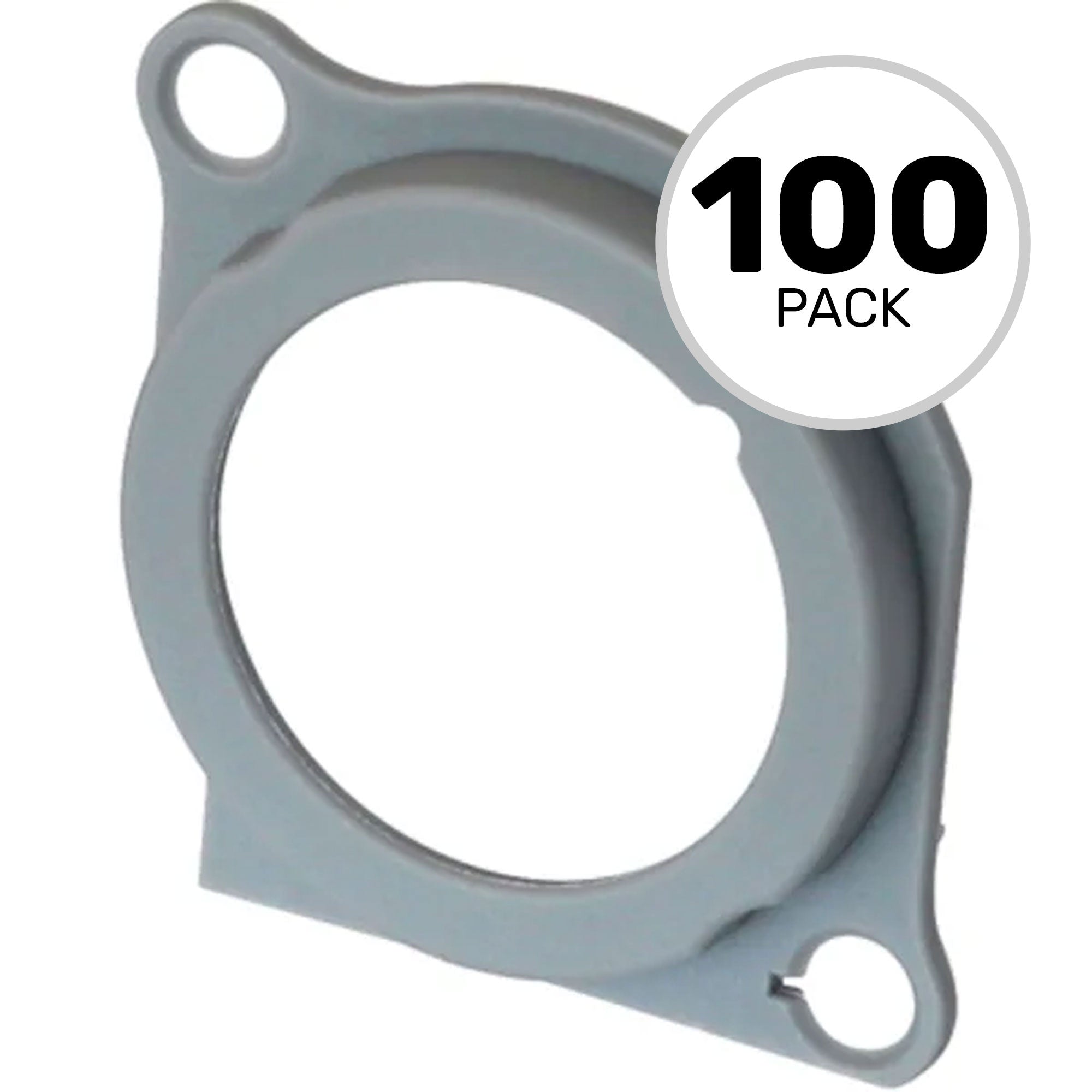 Neutrik ACRM-8 Color Coding Ring for Male 4 and 5 Pole A and B Series (Grey, Bag of 100)