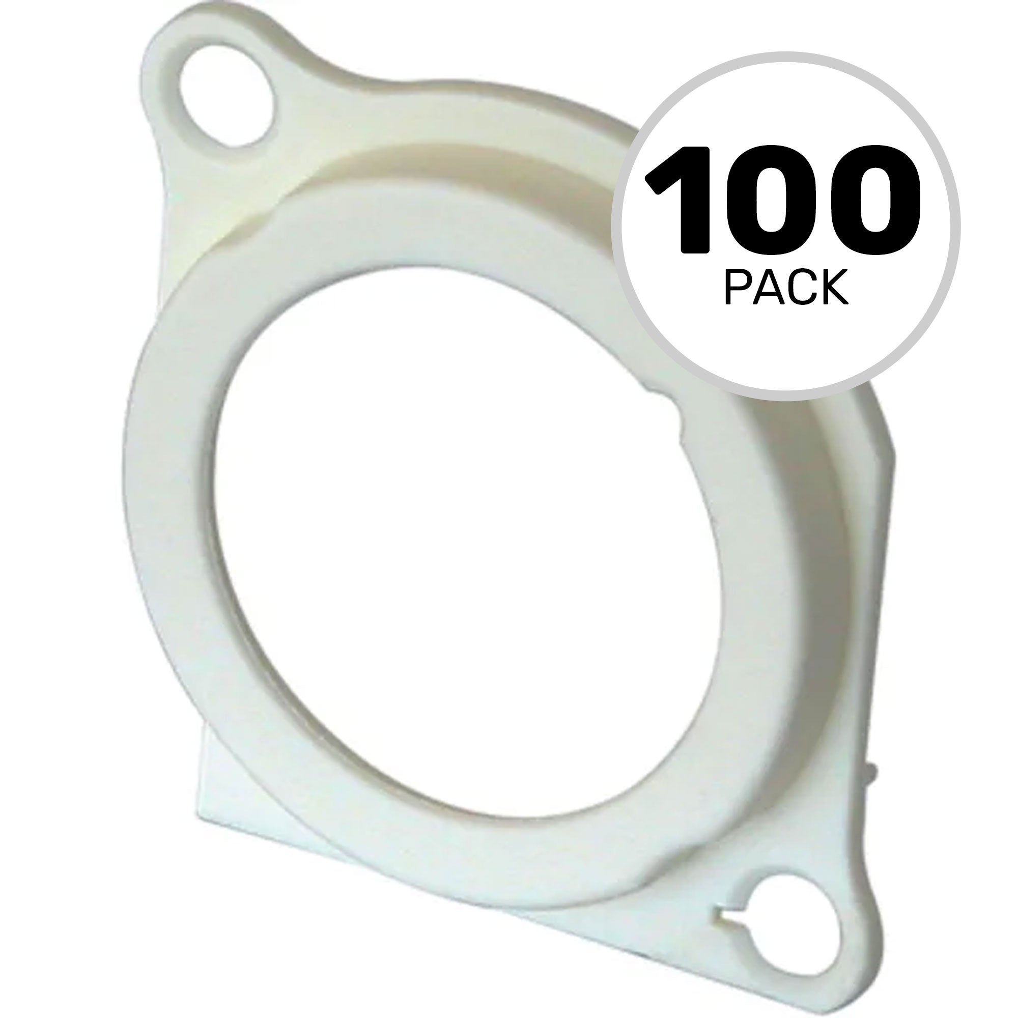 Neutrik ACRM-9 Color Coding Ring for Male 4 and 5 Pole A and B Series (White, Bag of 100)