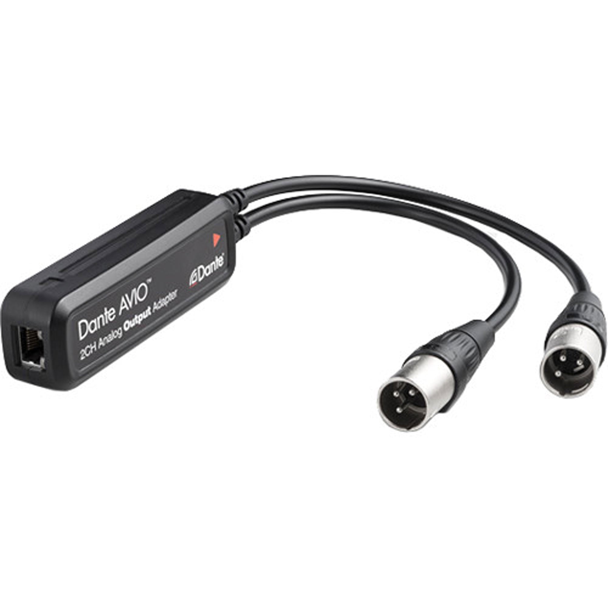 Audinate ADP-DAO-AU-0X2 Dante AVIO 2-Channel XLR Analog Output Adapter for Dante Audio Network