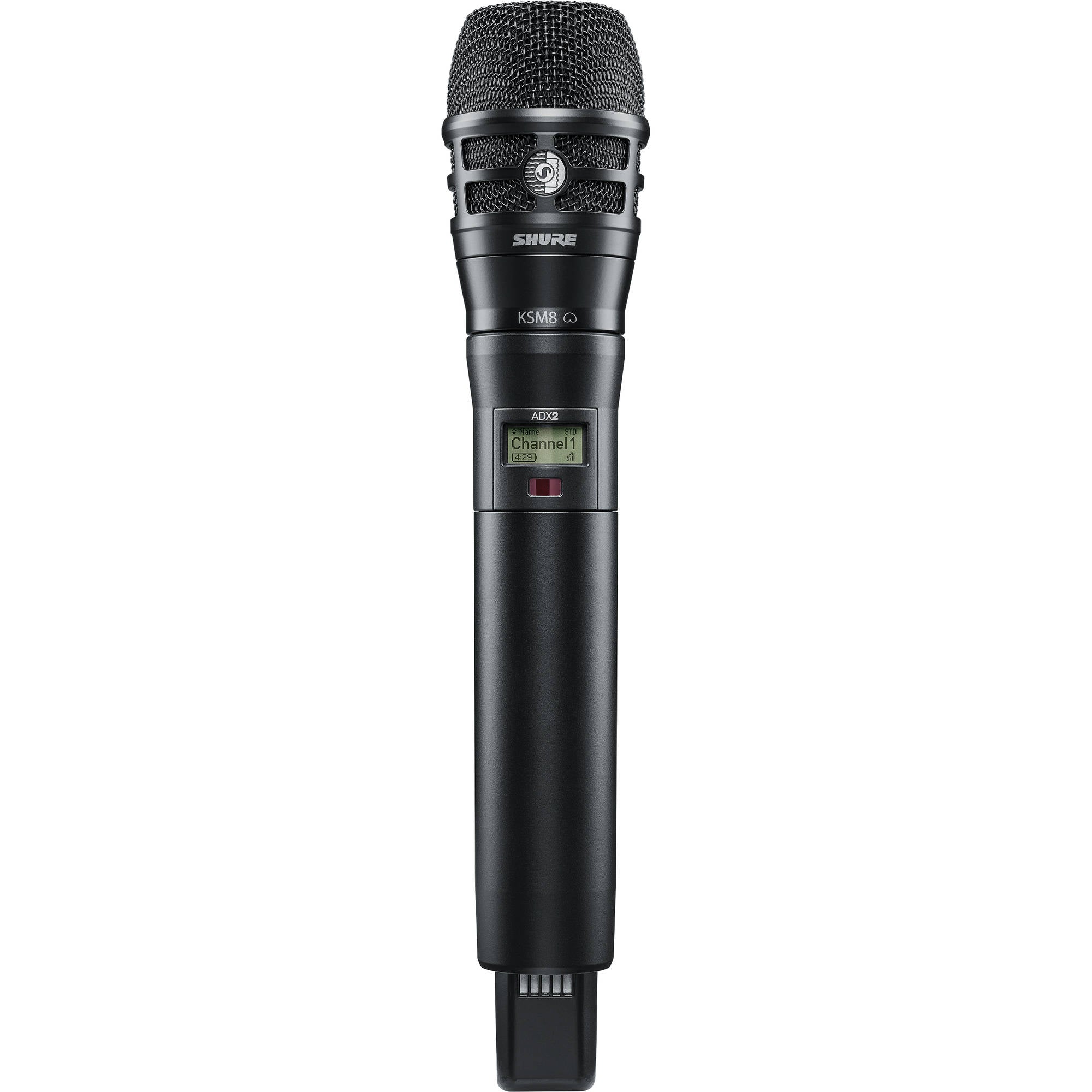 Shure ADX2/K8B Axient Digital Handheld Wireless Transmitter (X55: 941-960 MHz, Black)