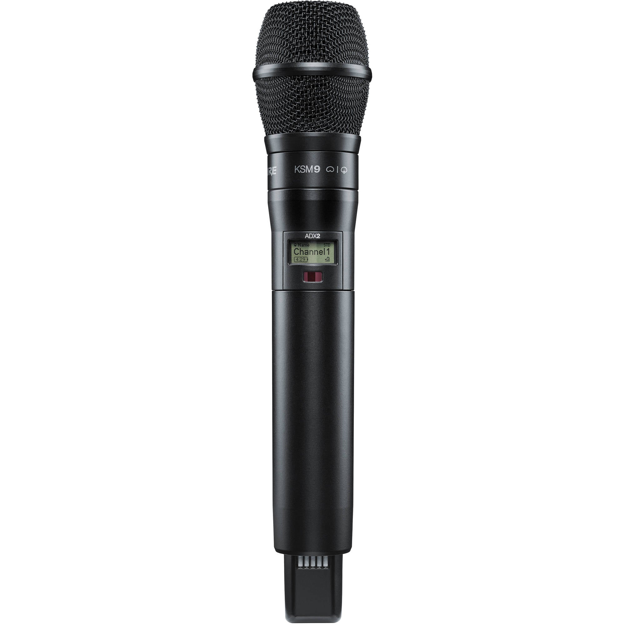 Shure ADX2/K9B Axient Digital Handheld Wireless Transmitter (G57: 470-616 MHz, Black)
