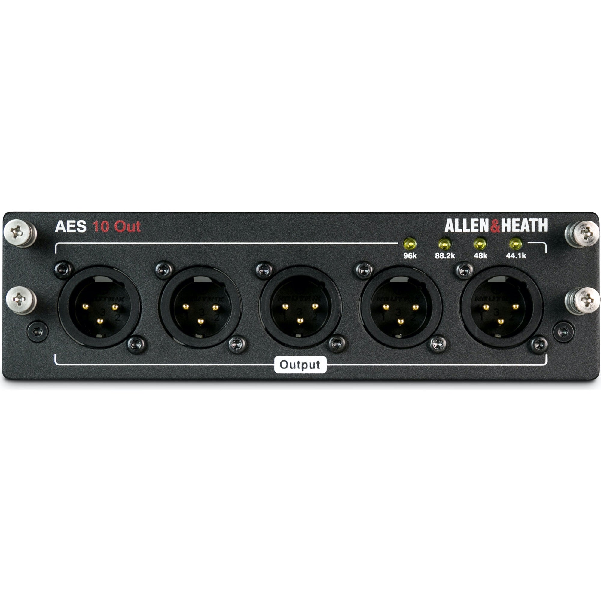 Allen & Heath M-DL-AES10O-A dLive/Avantis AES3 I/O Card with 10-Outputs