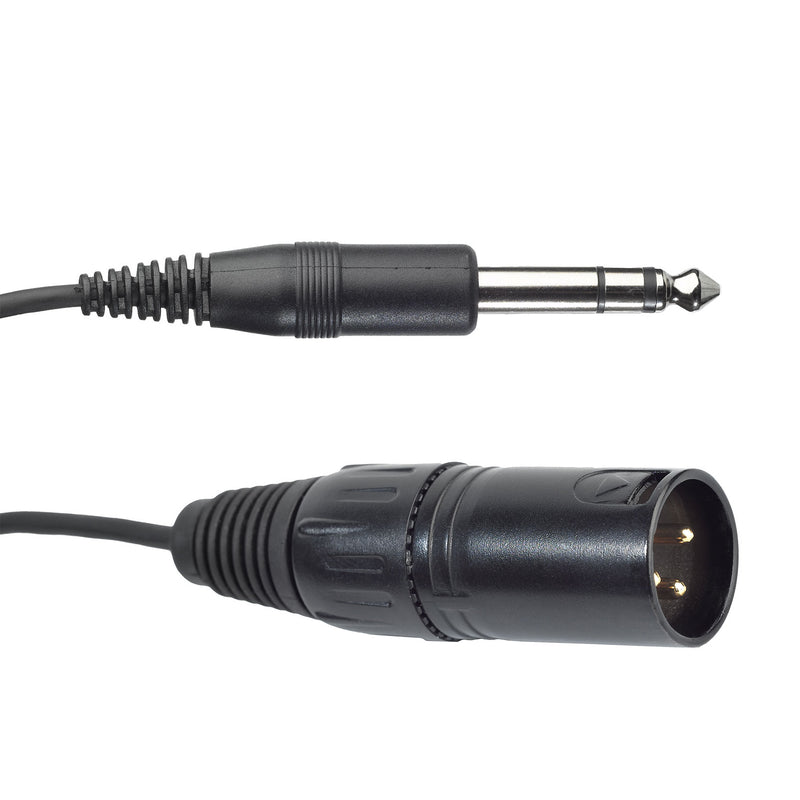 AKG MK HS Studio D Detachable Cable for AKG HSD Headsets with XLR & 1/4" Connectors (5.9 to 8.2')