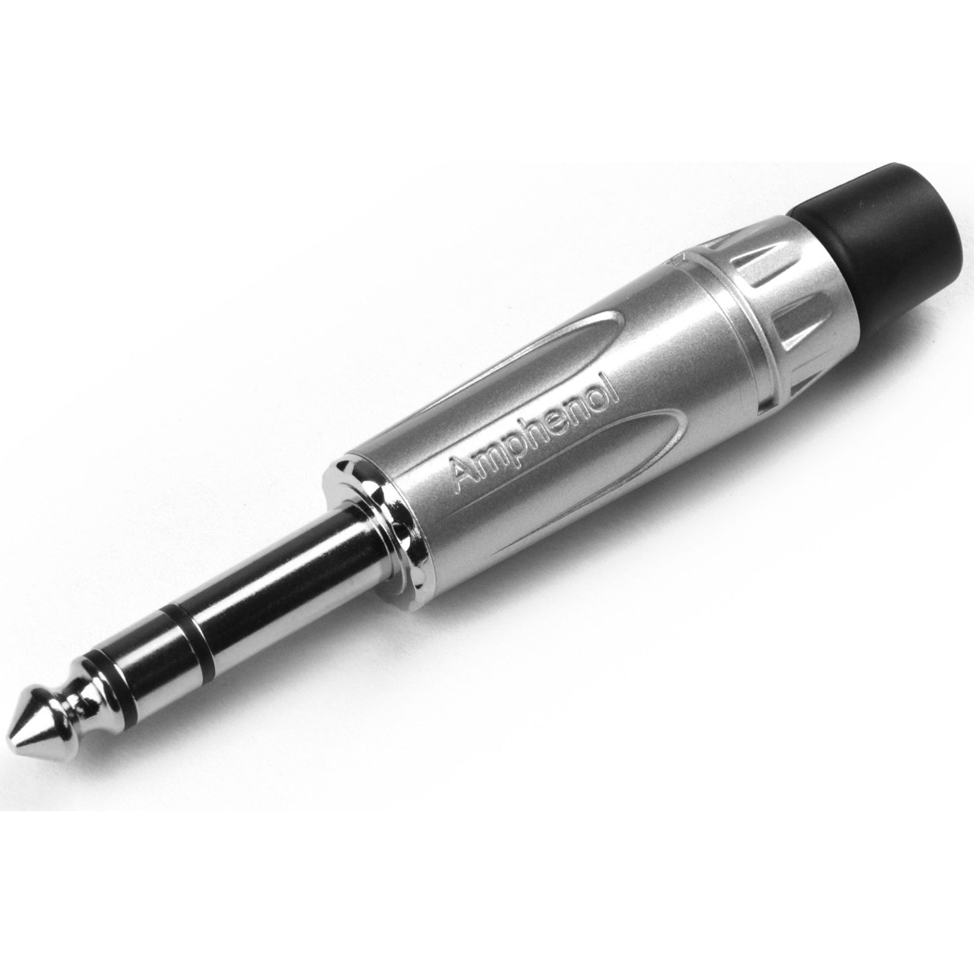 Amphenol ACPS-KN Professional 1/4" TRS Stereo Phone Plug (Nickel/Silver)