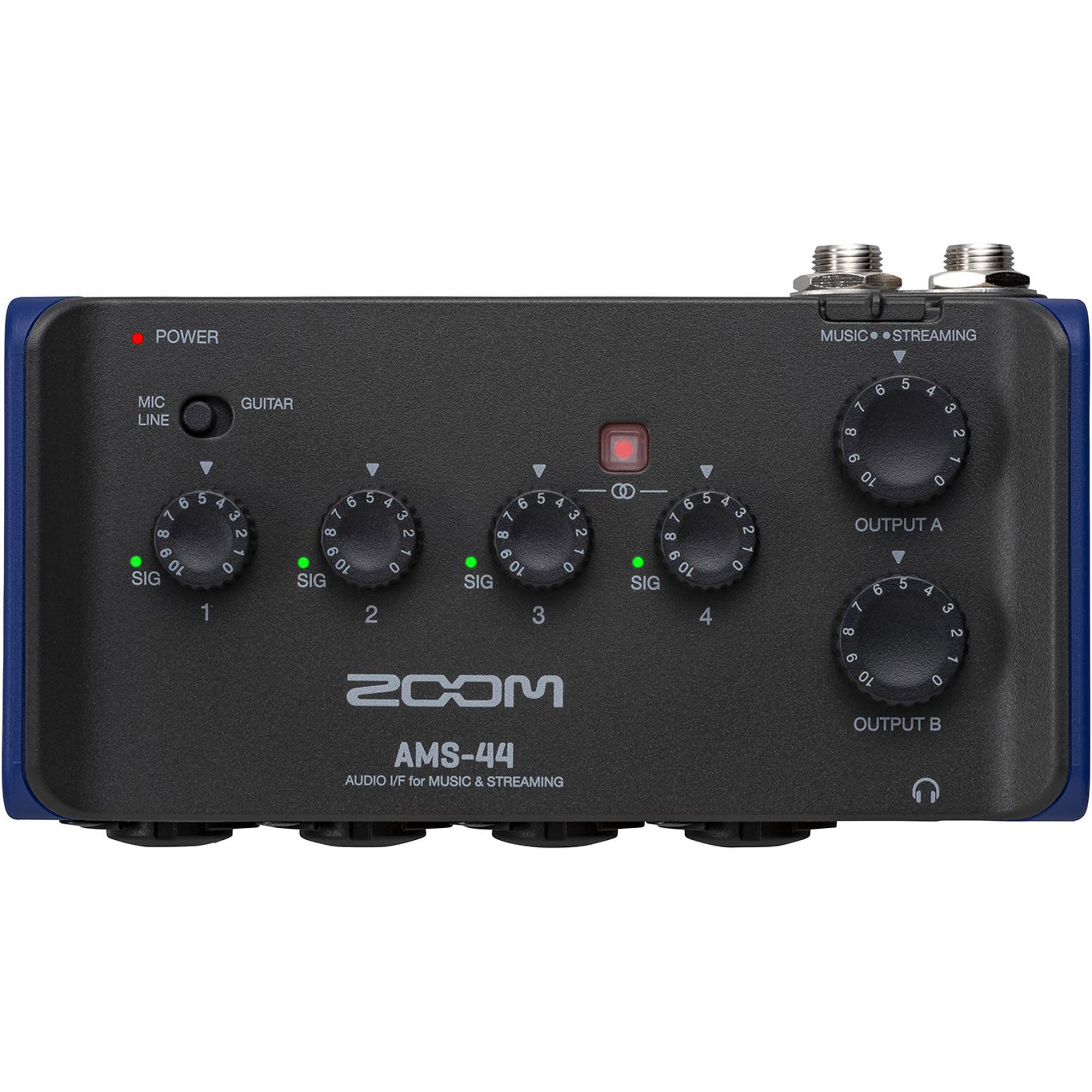 Zoom AMS-44 4x4 USB Audio Interface for Music and Streaming