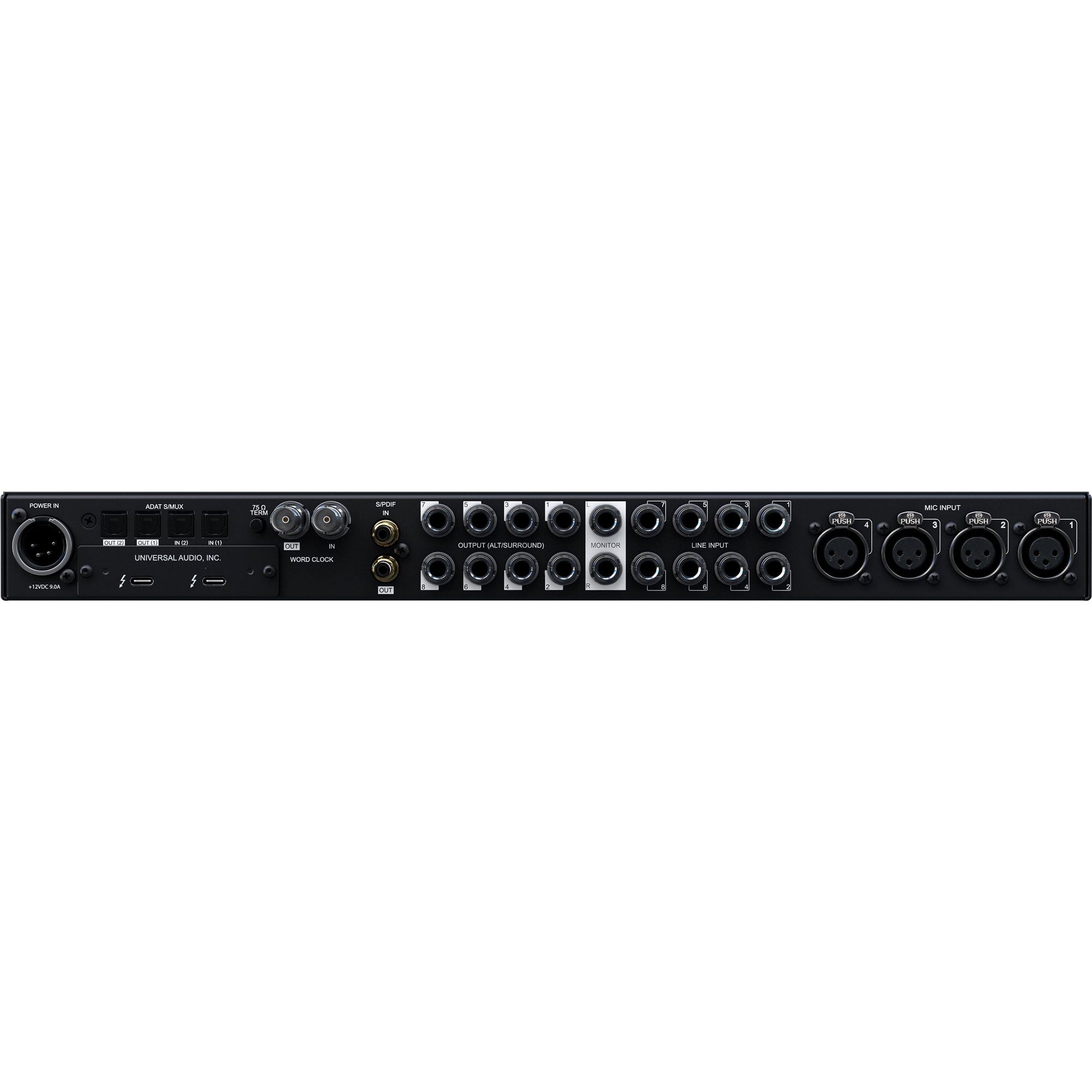 Universal Audio Apollo x8 Heritage Edition Rackmount Audio Interface with Thunderbolt 3 Cable