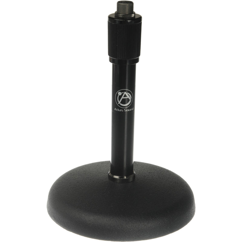 AtlasIED DS7E Adjustable Desktop Microphone Stand (Black)