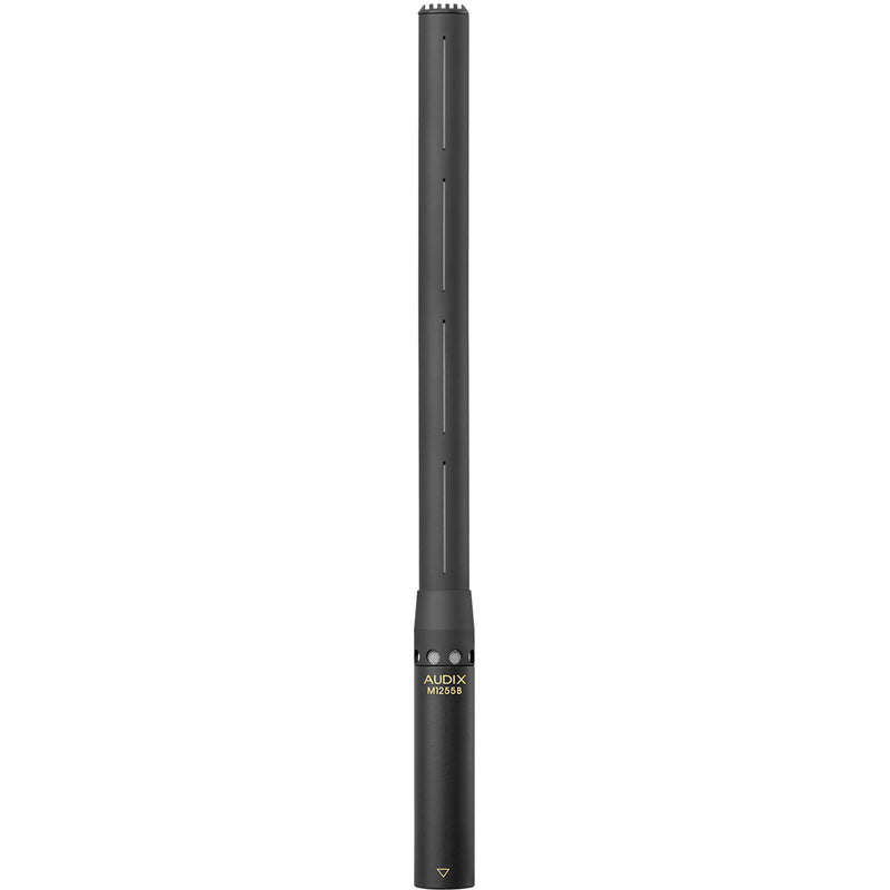 Audix M1255BS Miniature Shotgun Condenser Microphone (Black)
