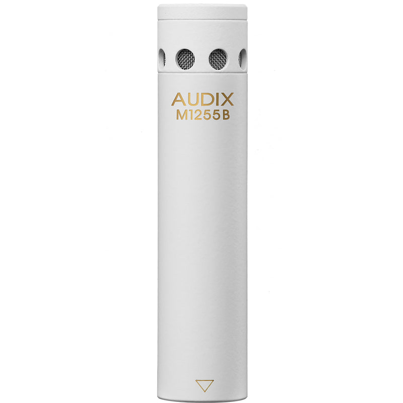 Audix M1255BWO Miniature Omnidirectional Condenser Microphone (White)