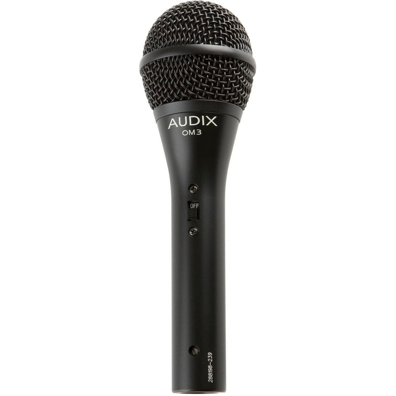 Audix OM3S Dynamic Vocal Microphone with Switch