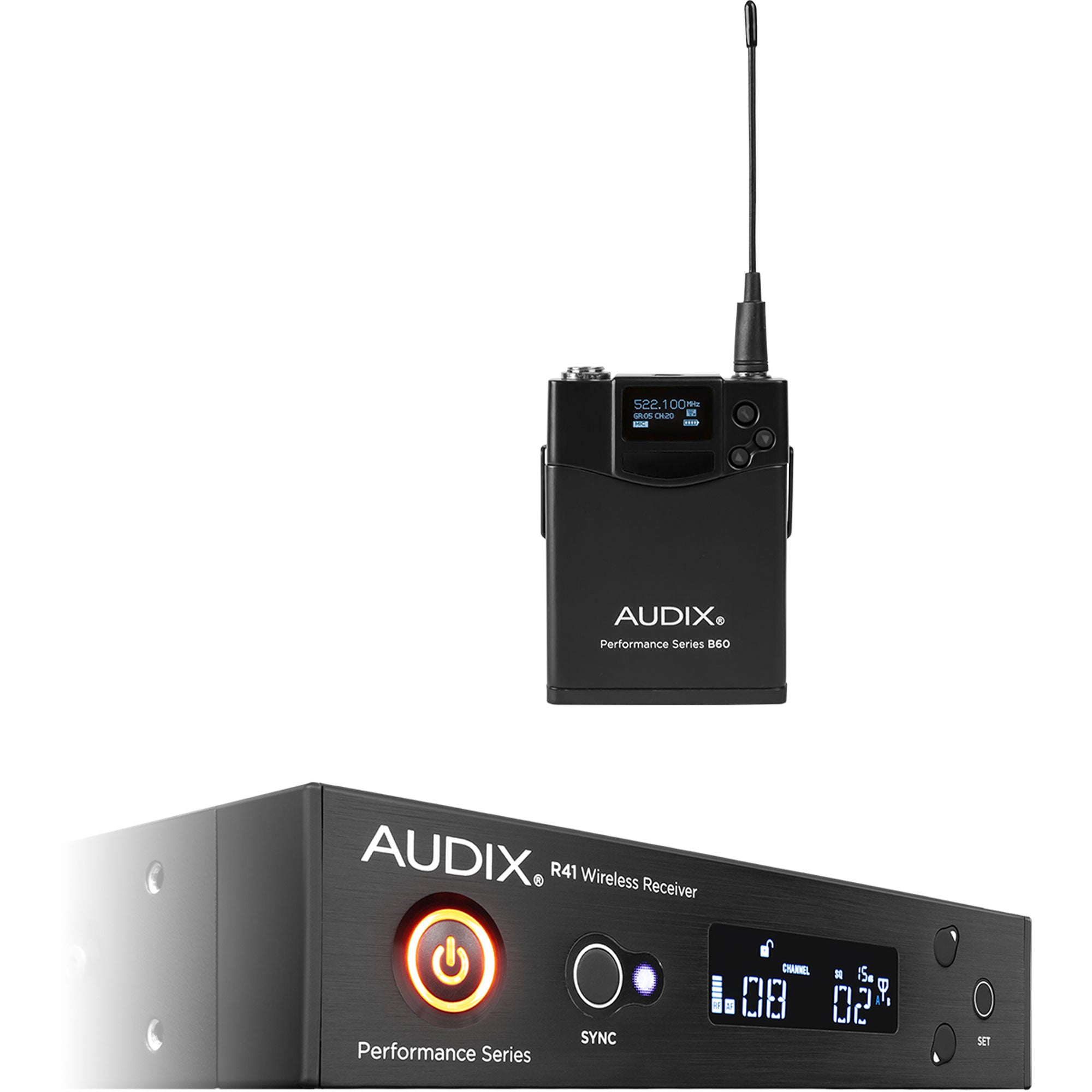 Audix AP41 BP Single-Channel Bodypack Wireless Microphone System (554-586 MHz)