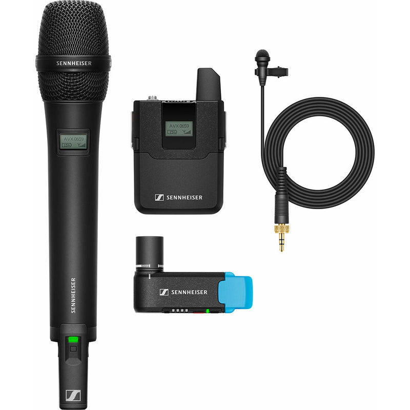 Sennheiser AVX-Combo SET Digital Camera-Mount Wireless Microphone System (1.9 GHz)