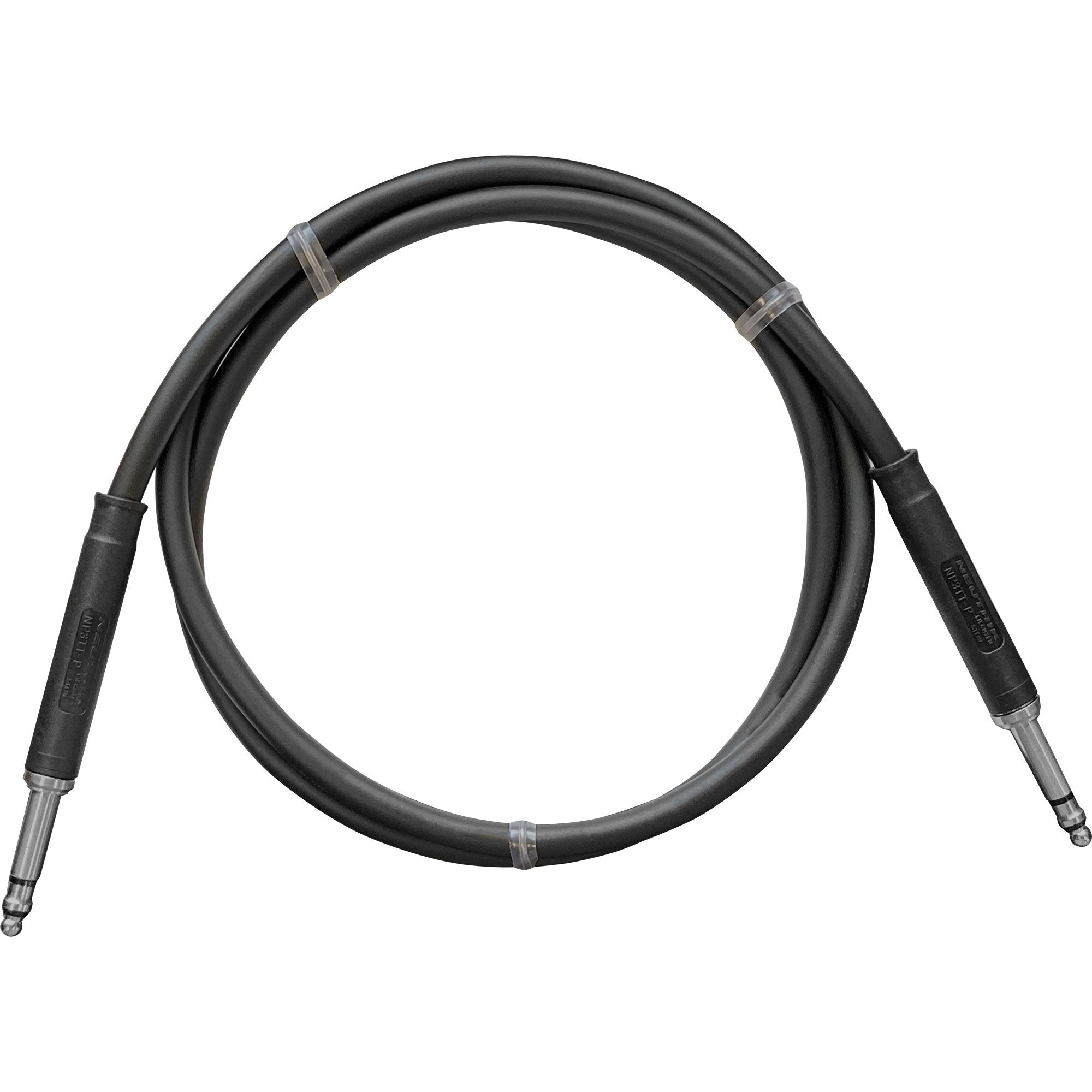 Custom Cables Bantam TT to TT Patch Cable Made from Canare L-4E5C & Neutrik Connectors