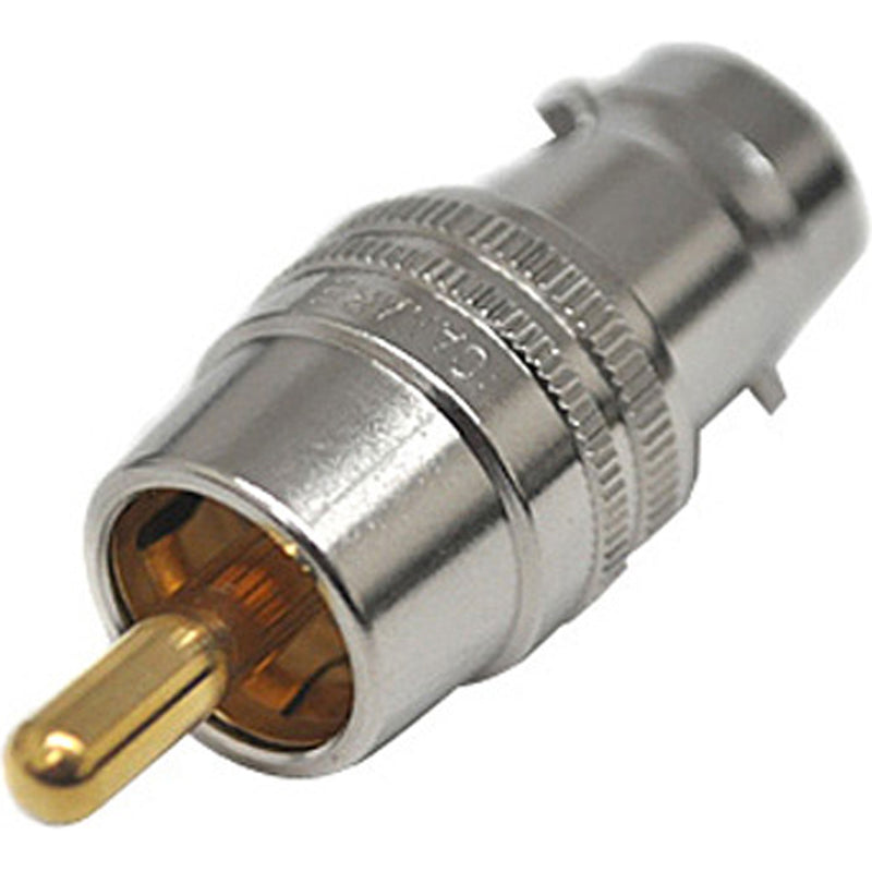 Canare BCJ-RCAP BNC Jack (F) to RCA Plug (M) Adapter