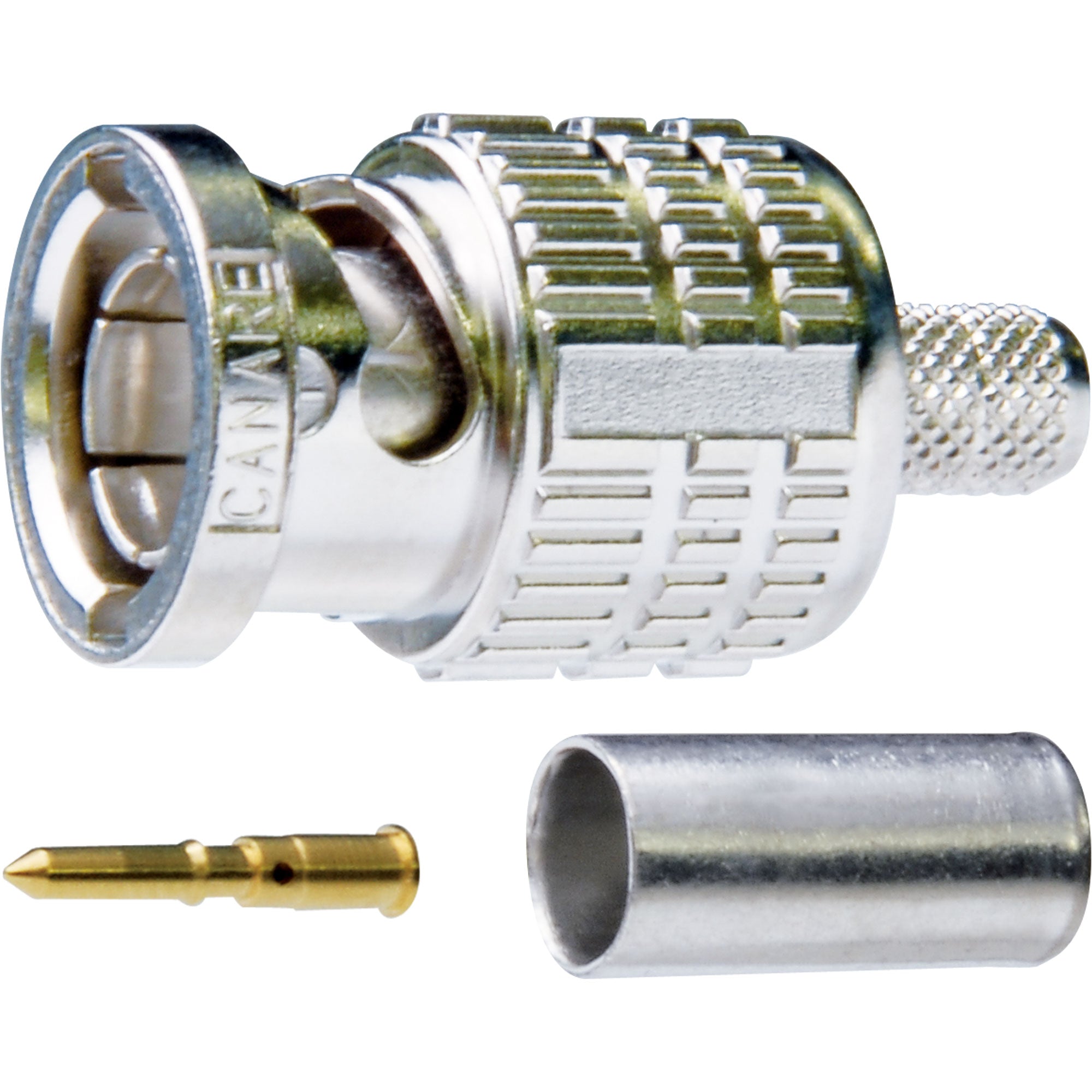 Canare BCP-A25F 75 Ohm BNC Crimp Plug for L-2.5CFB