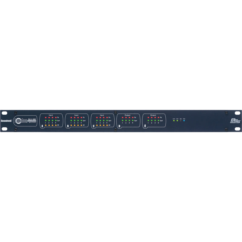 BSS BLU-100 Soundweb London 12x8 Signal Processor with BLU Link