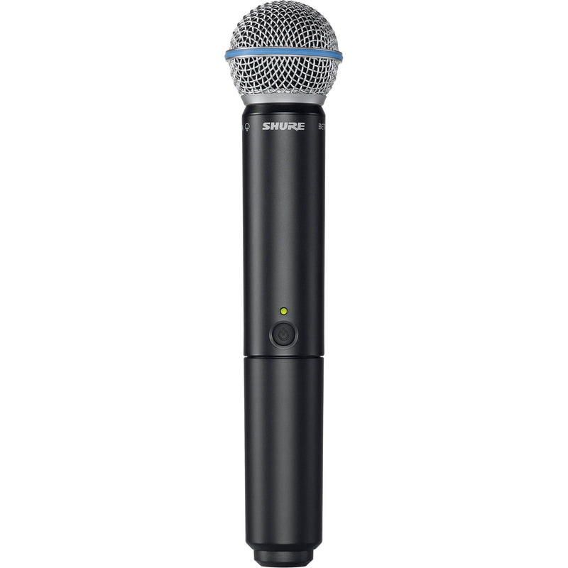Shure BLX288 Dual-Channel Handheld Wireless System with 2 Beta 58A Handheld Mics (H10, 542-572 MHz)